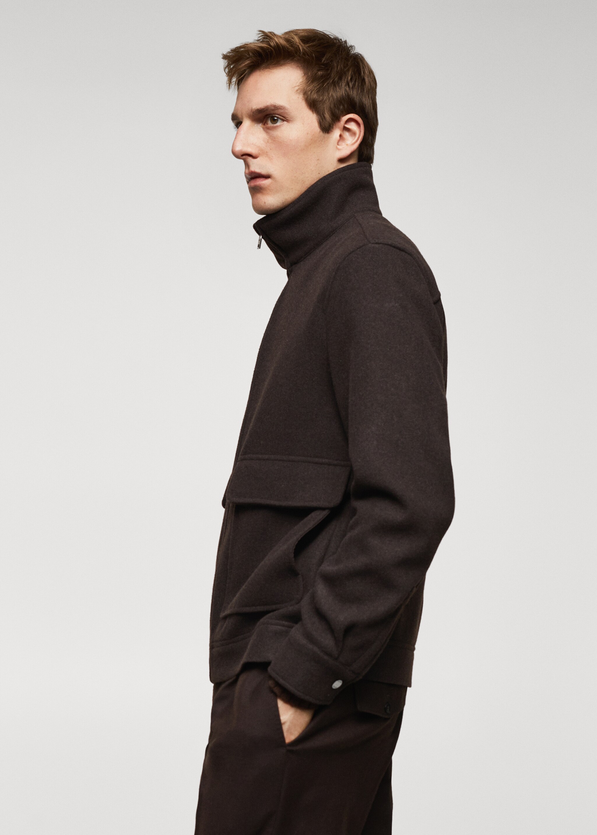 Jacket with flap pocket  - Details of the article 2