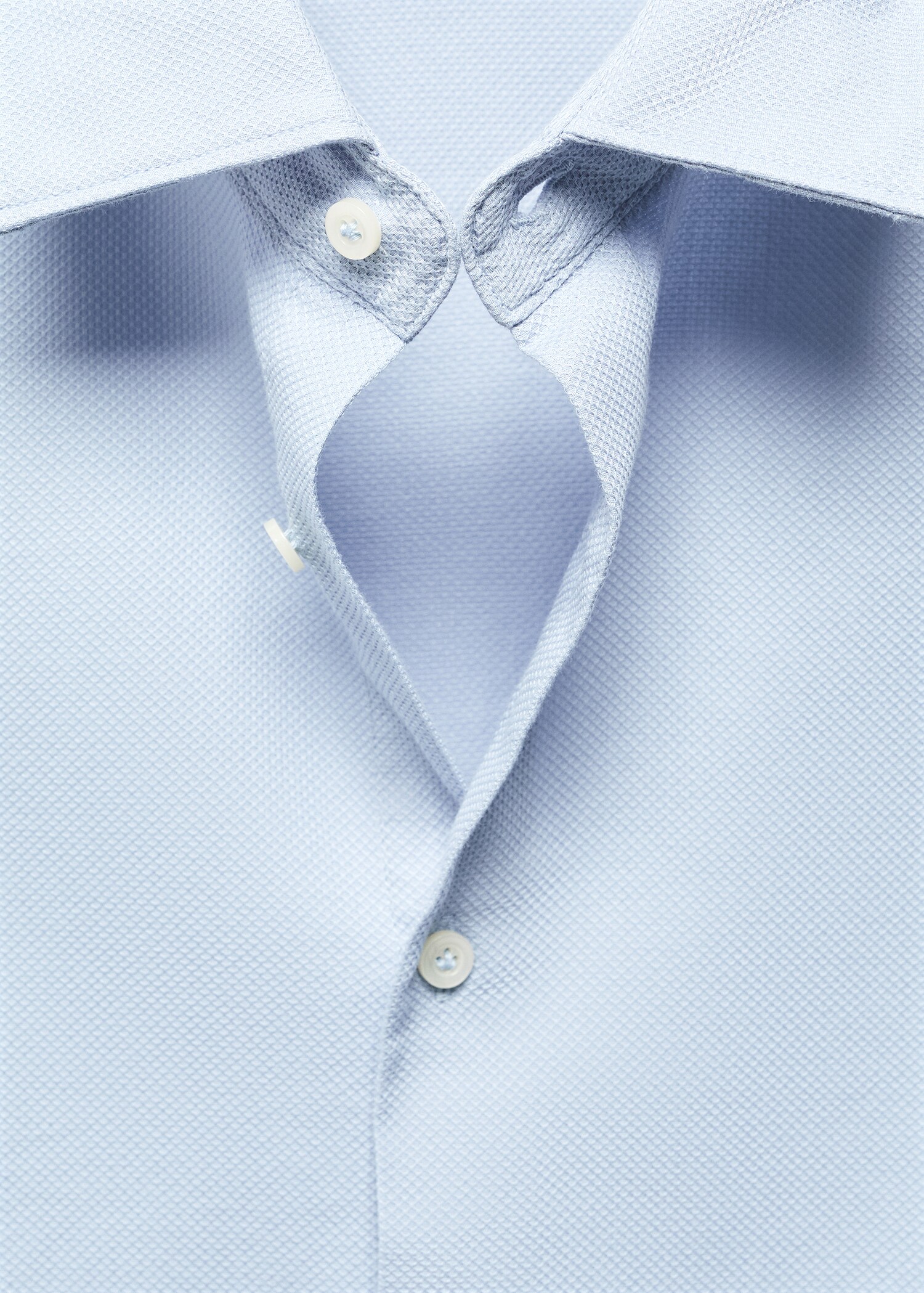 Chemise slim-fit coton structurée - Détail de l'article 8