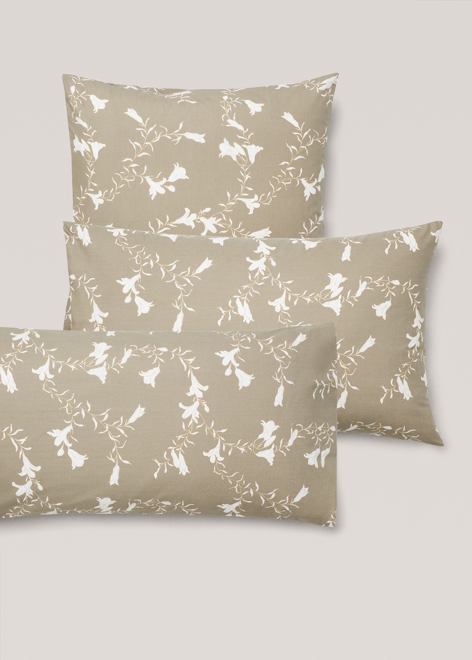 Contrast flower pillowcase 45x110cm - Details of the article 4