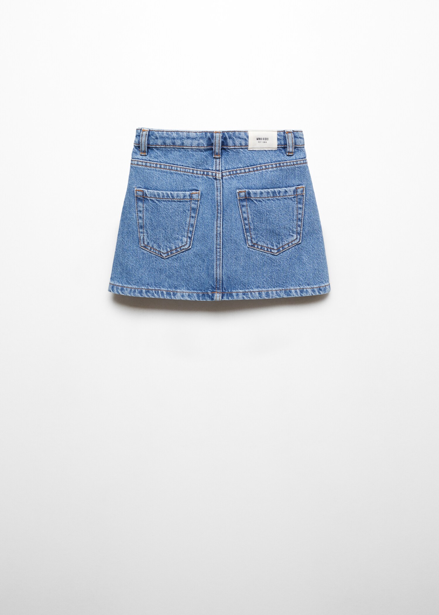 Rok denim pendek - Versi terbalik dari barang