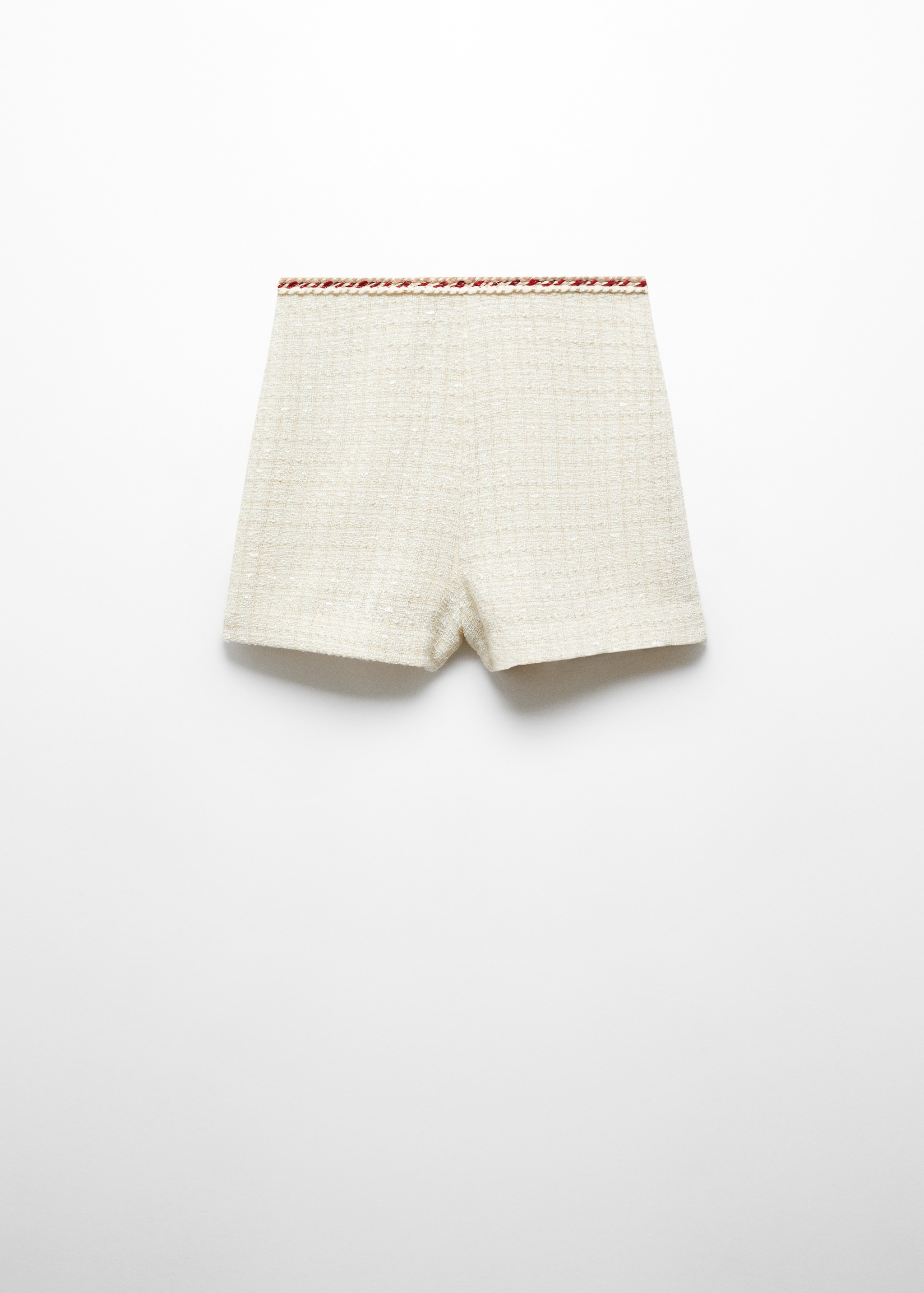 Tweed-Shorts mit Borte - Artikel ohne Model