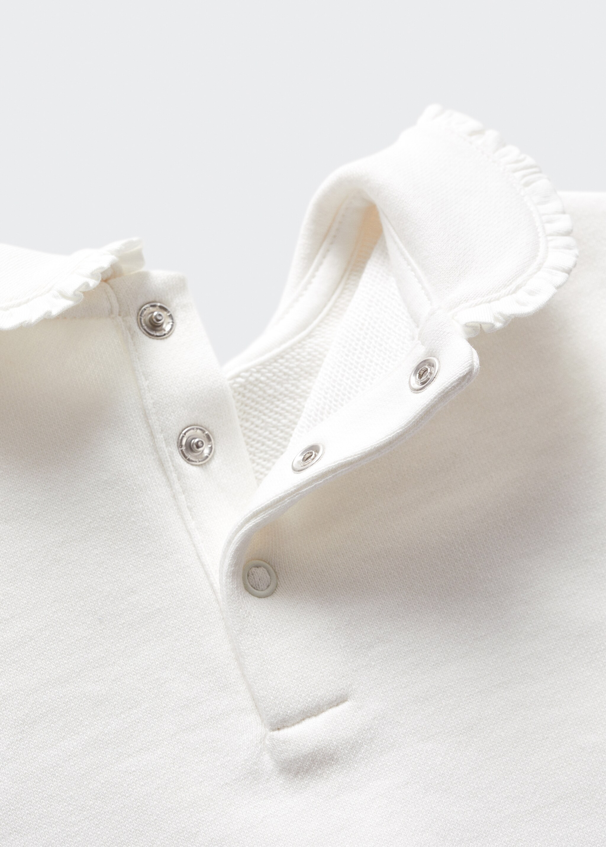 Babydoll neck sweatshirt - Details of the article 0