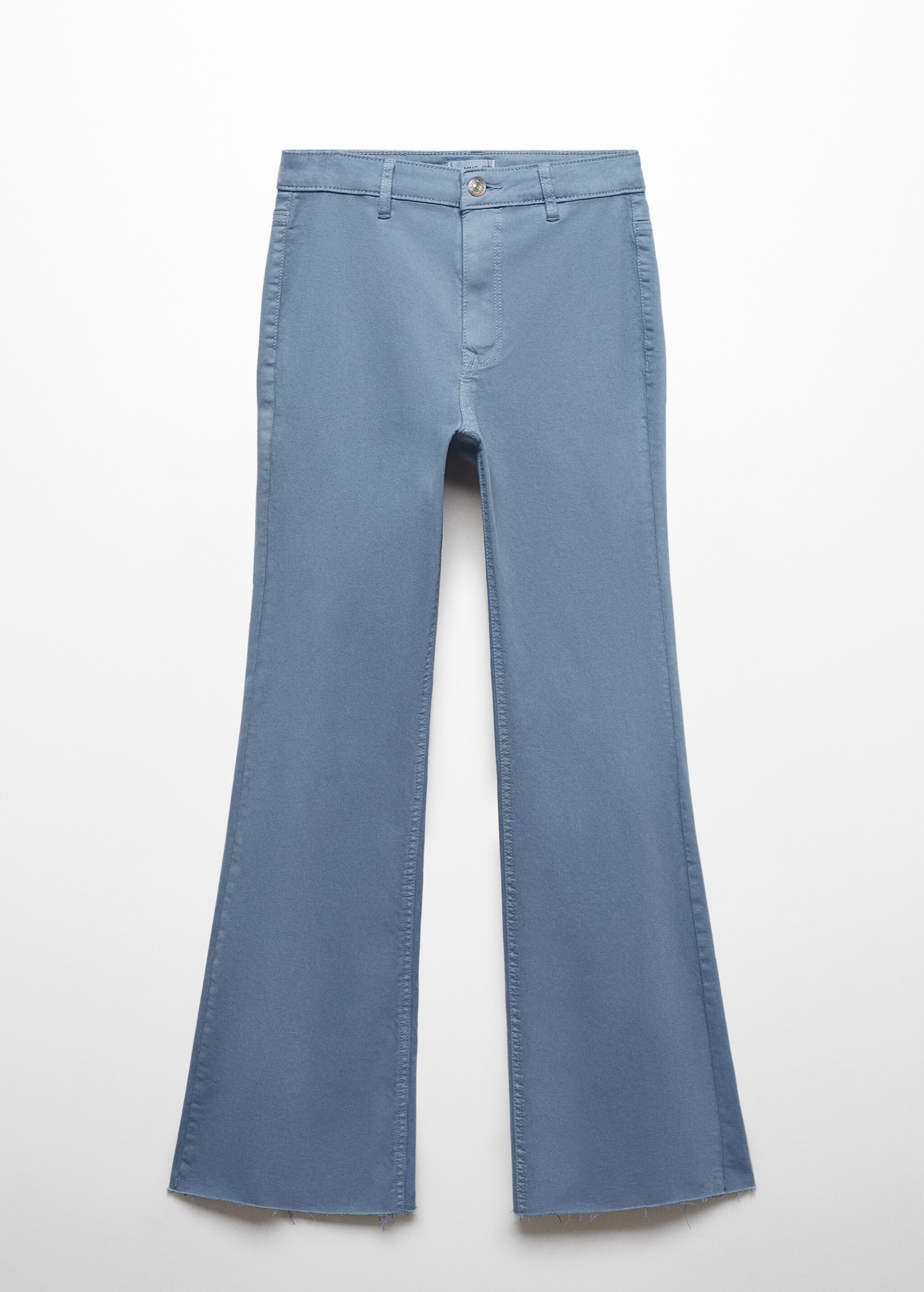 Flared jeans met split - Artikel zonder model