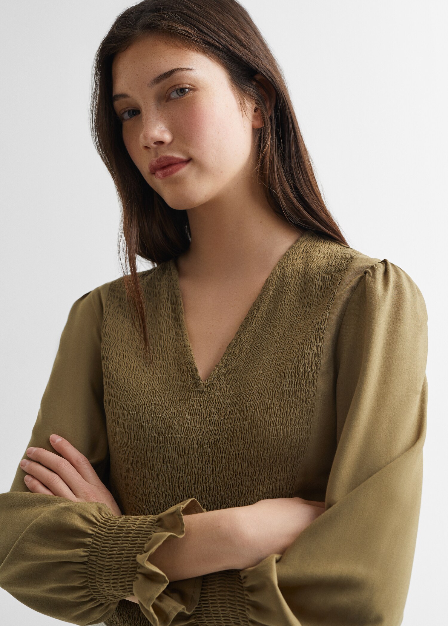 Blouse fluide froncée - Détail de l'article 1