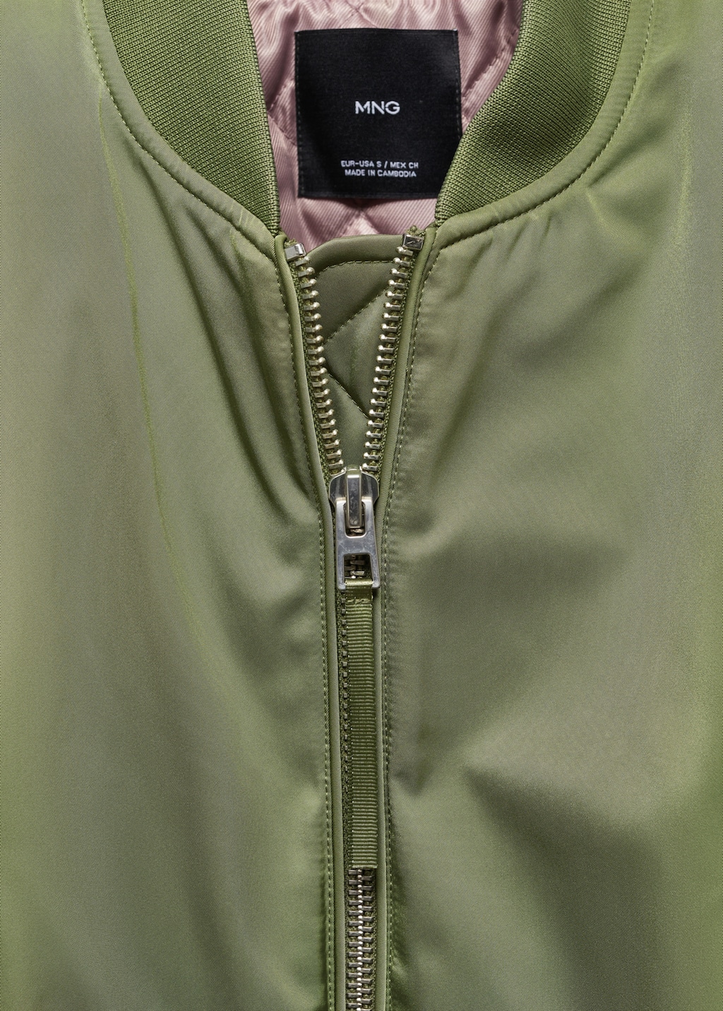 Oversized bomber jacket - Women | MANGO Georgia