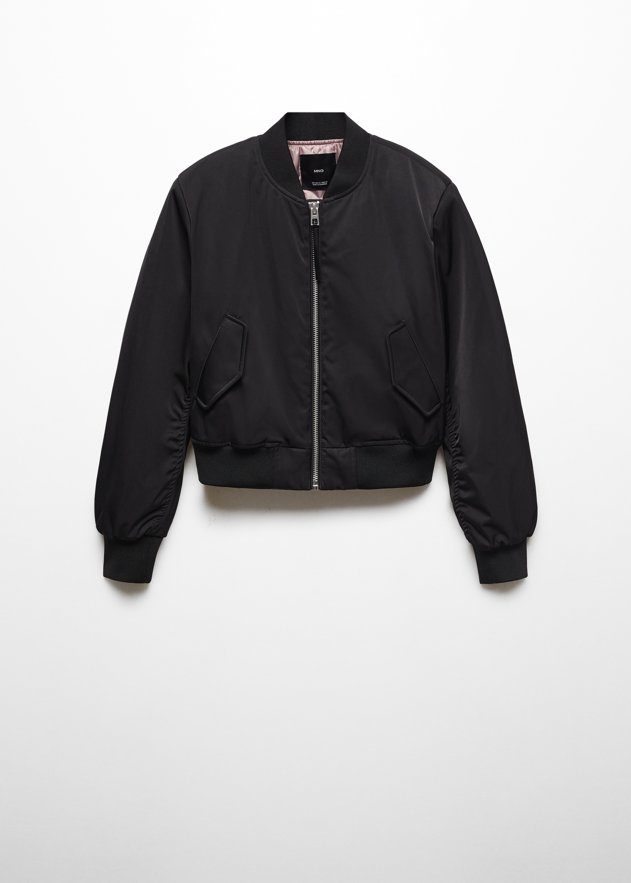 Oversized bomber jacket - Women | MANGO Japan