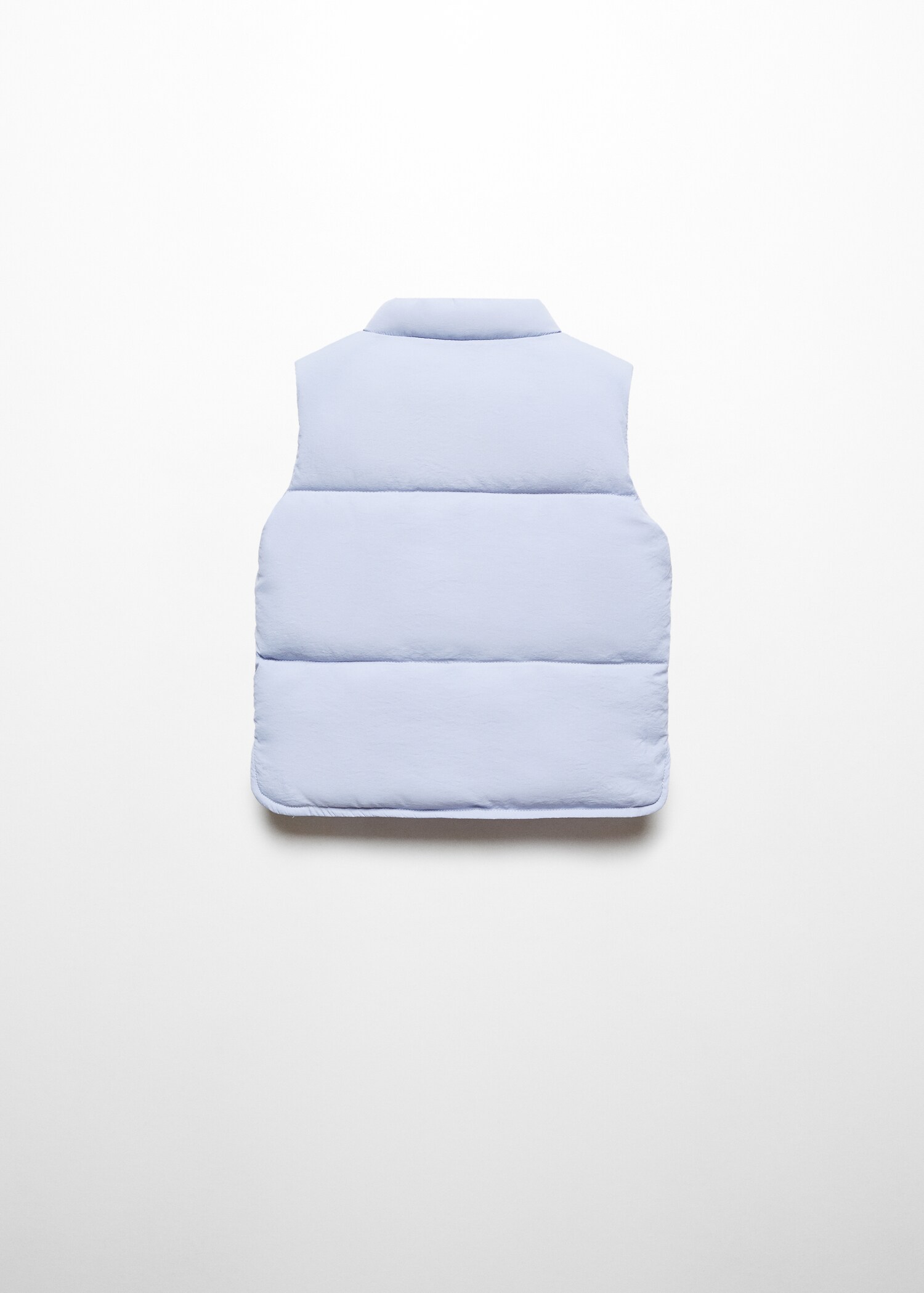 Quilted gilet - Reverse of the article