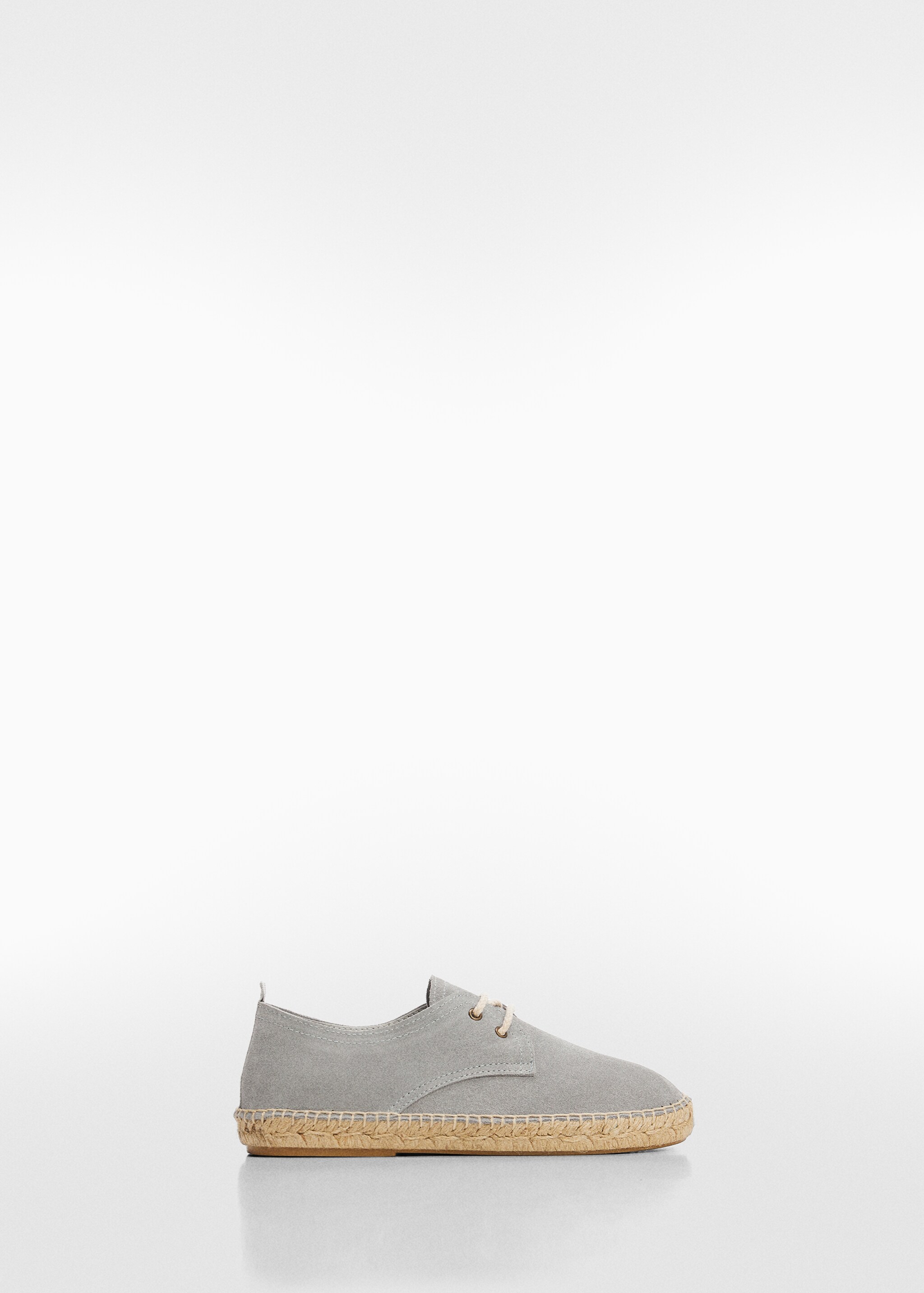 حذاء اسبادريل شمواة بأربطة - منتج دون نموذج