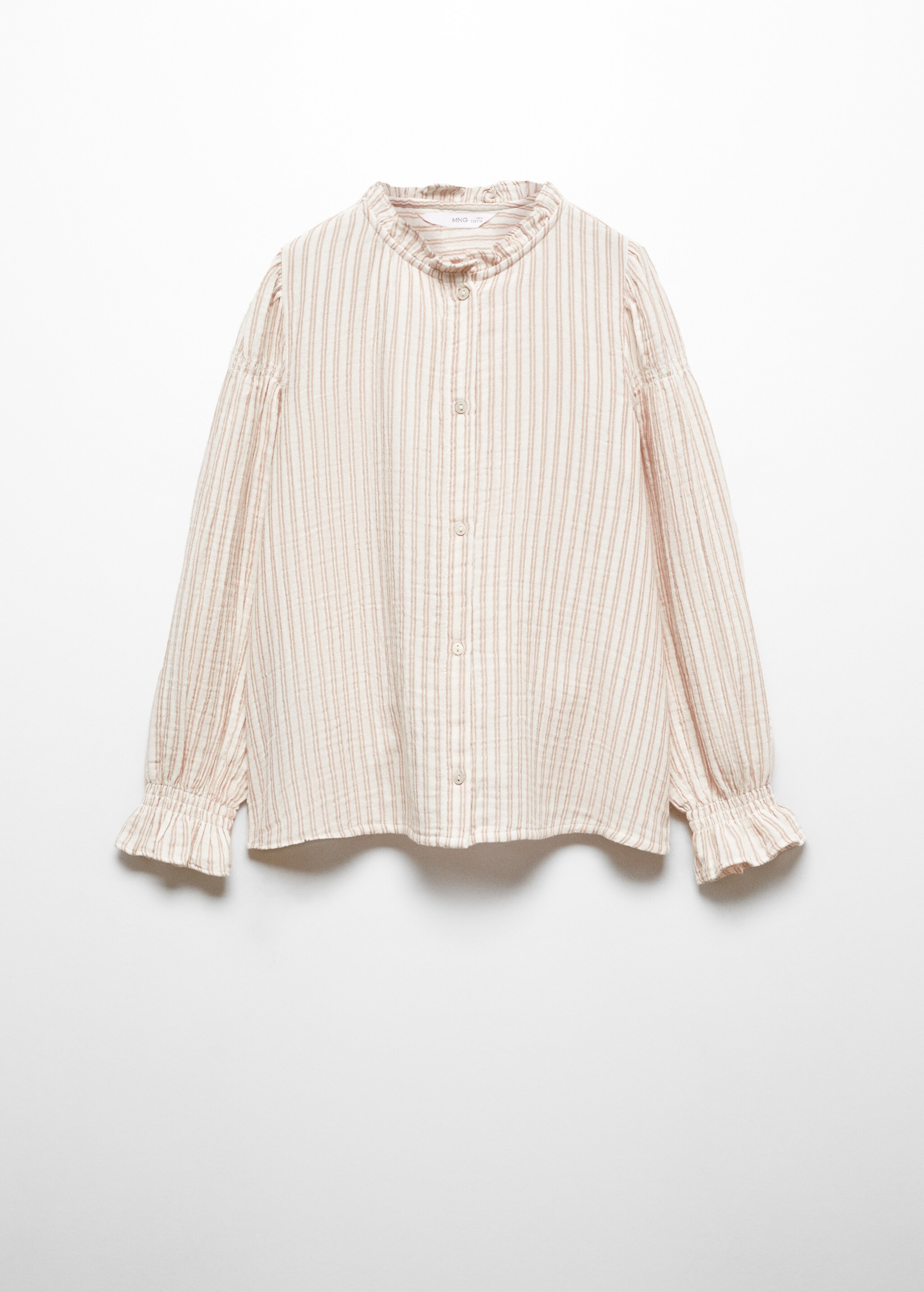Striped cotton shirt - Article without model