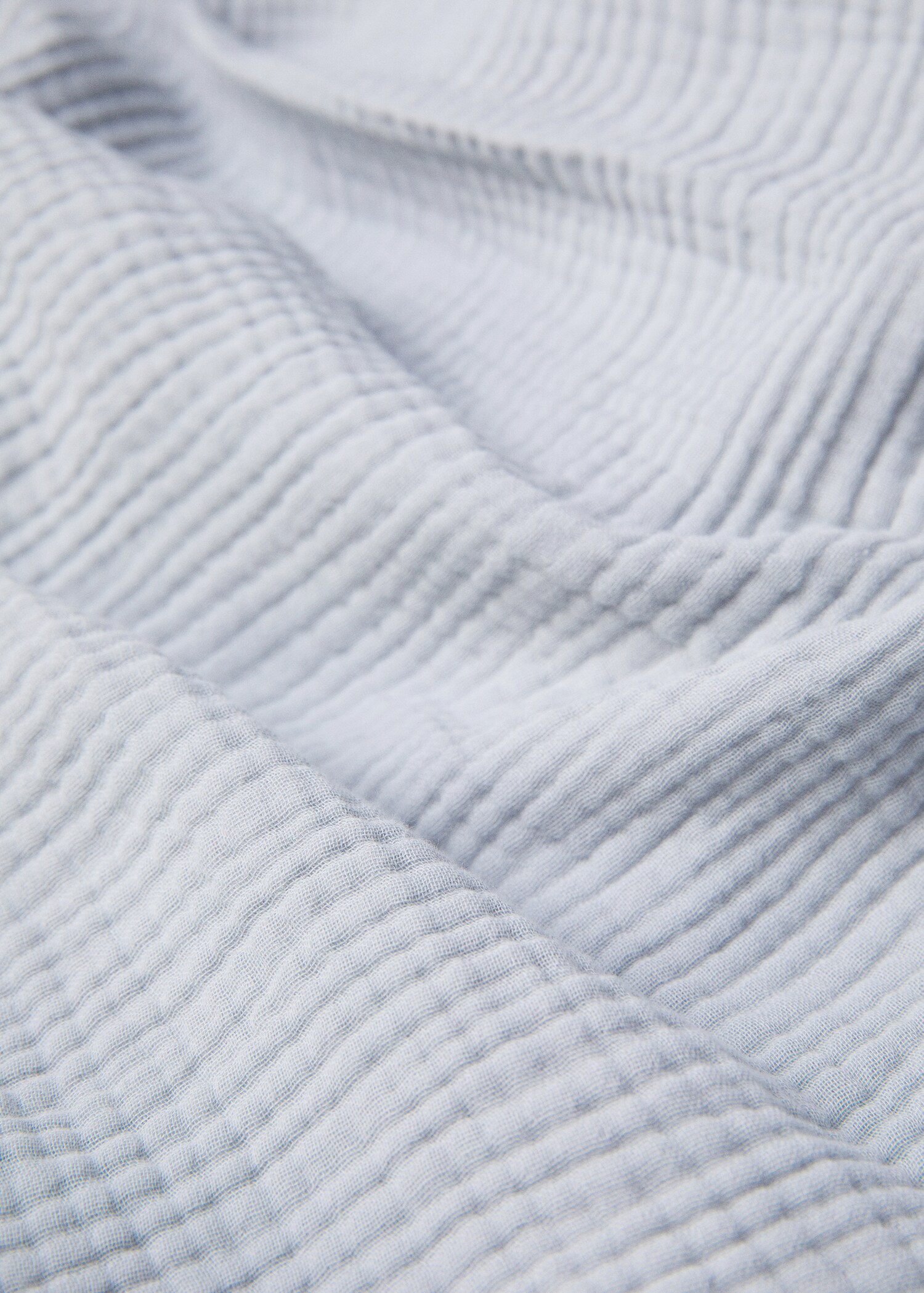 Navlaka za pokrivač od pamučne gaze za krevet 200 x 200 cm - Detalji artikla 2