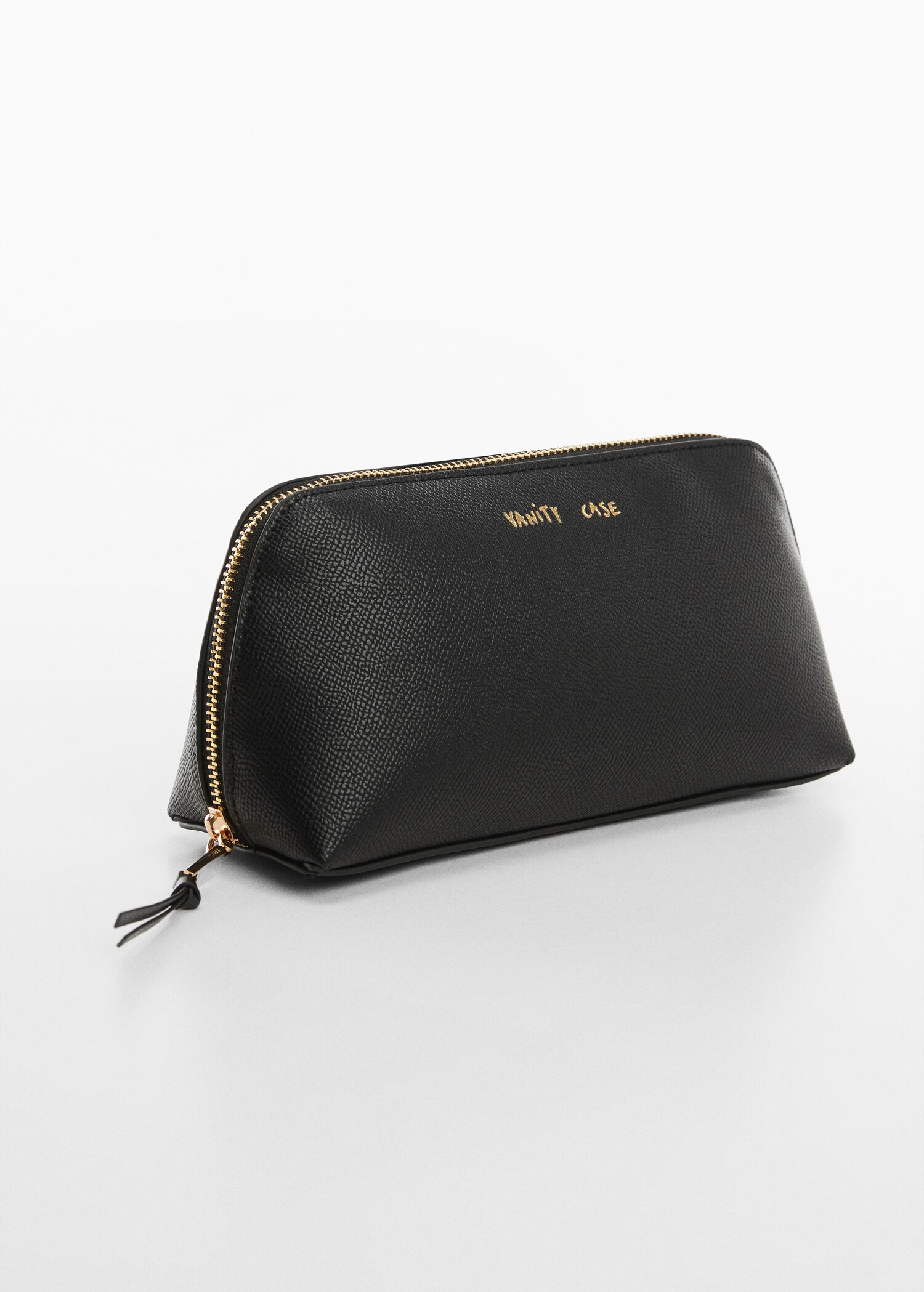 Saffiano-effect cosmetic bag - Середній план