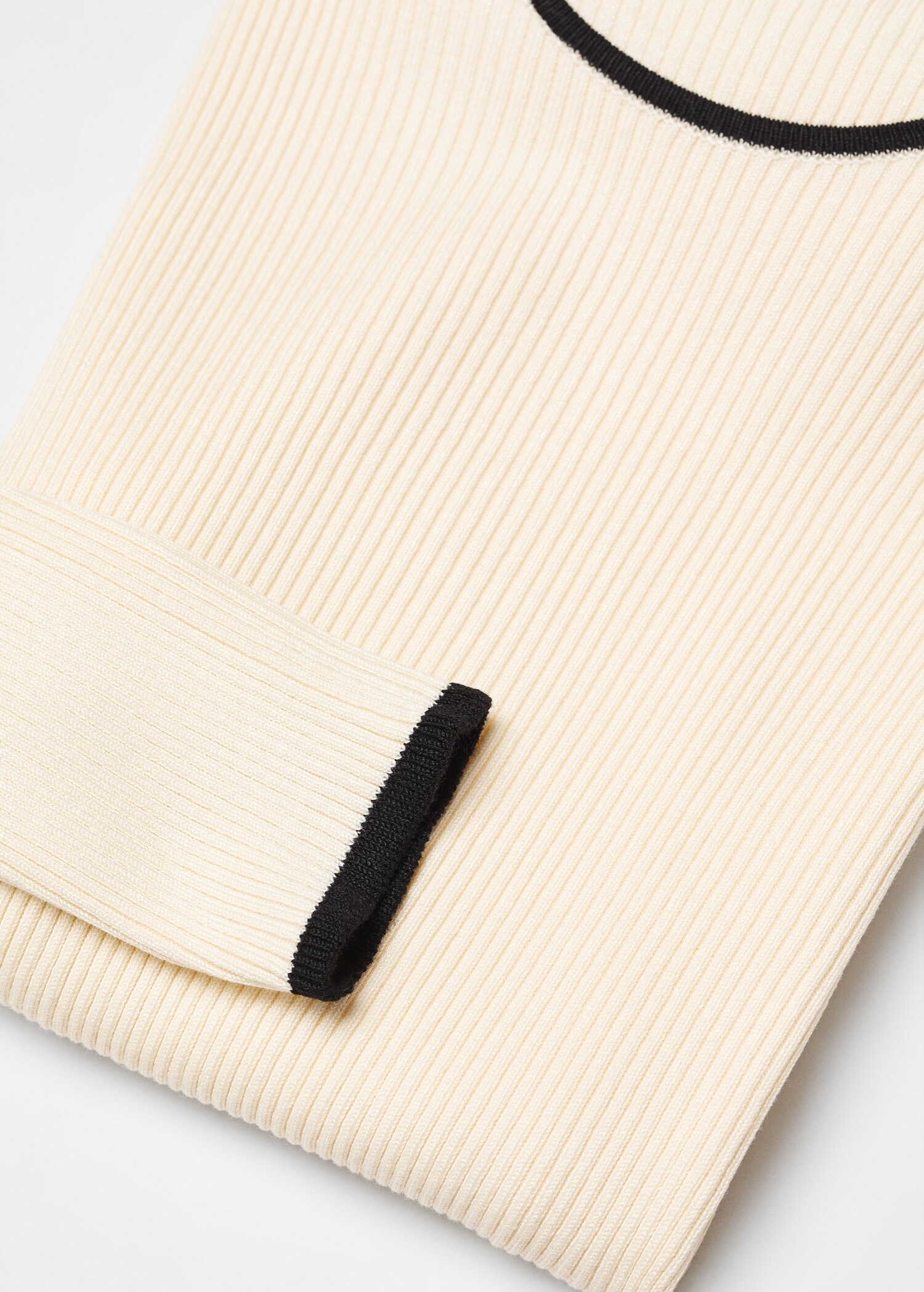 Contrast trim sweater - Детальніше про товар 8