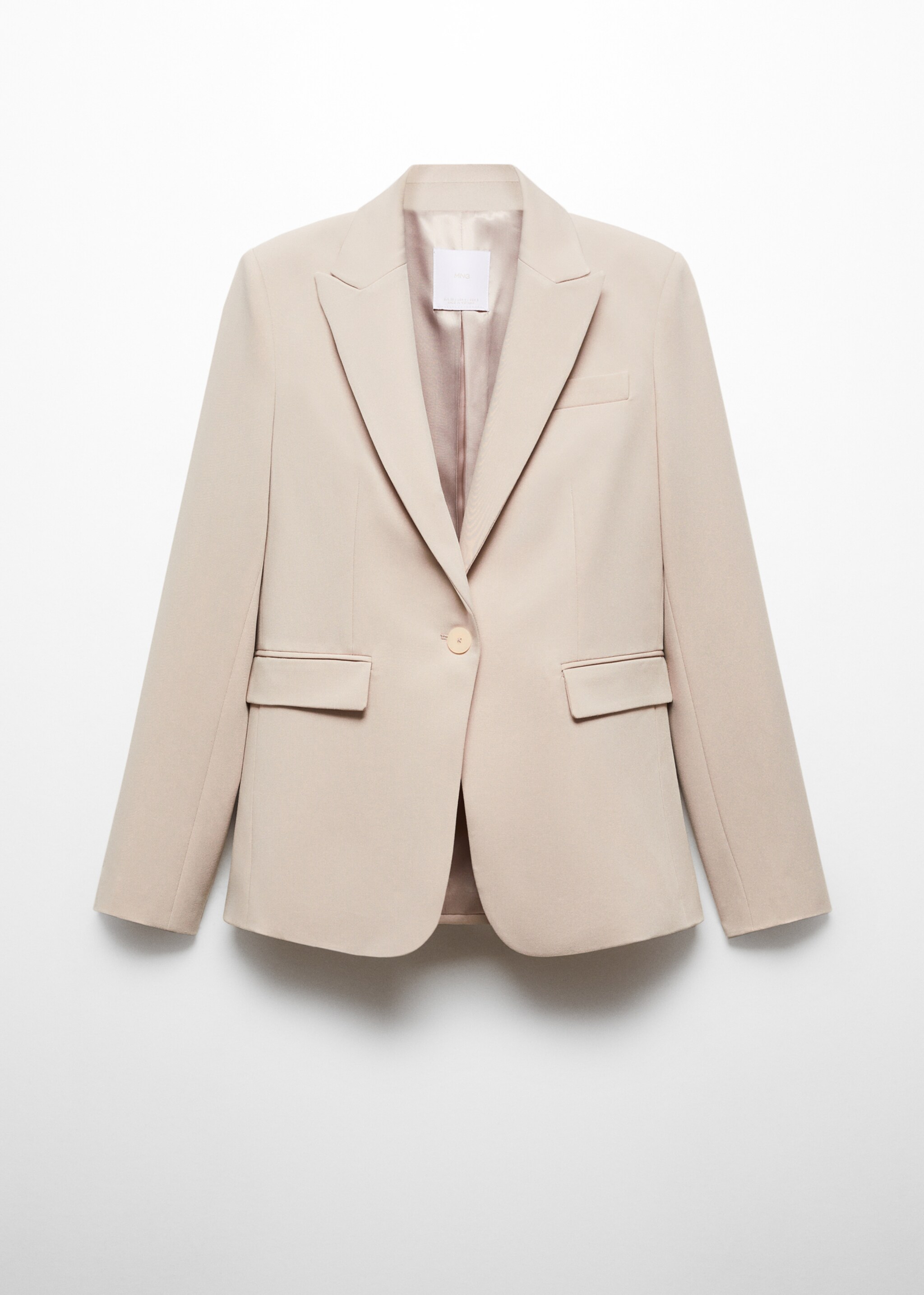 Fitted suit jacket - Article without model