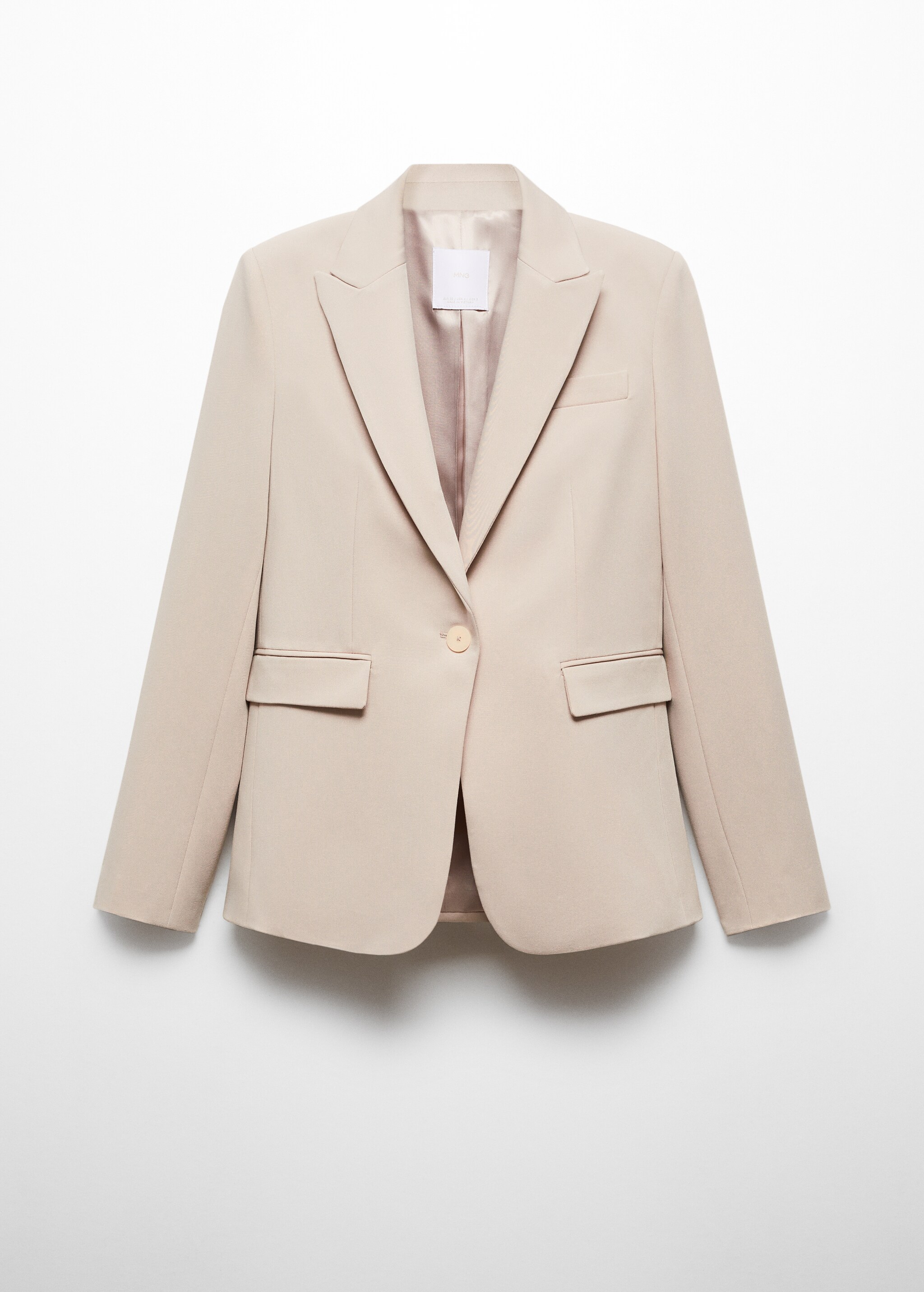 Fitted suit blazer - Article without model