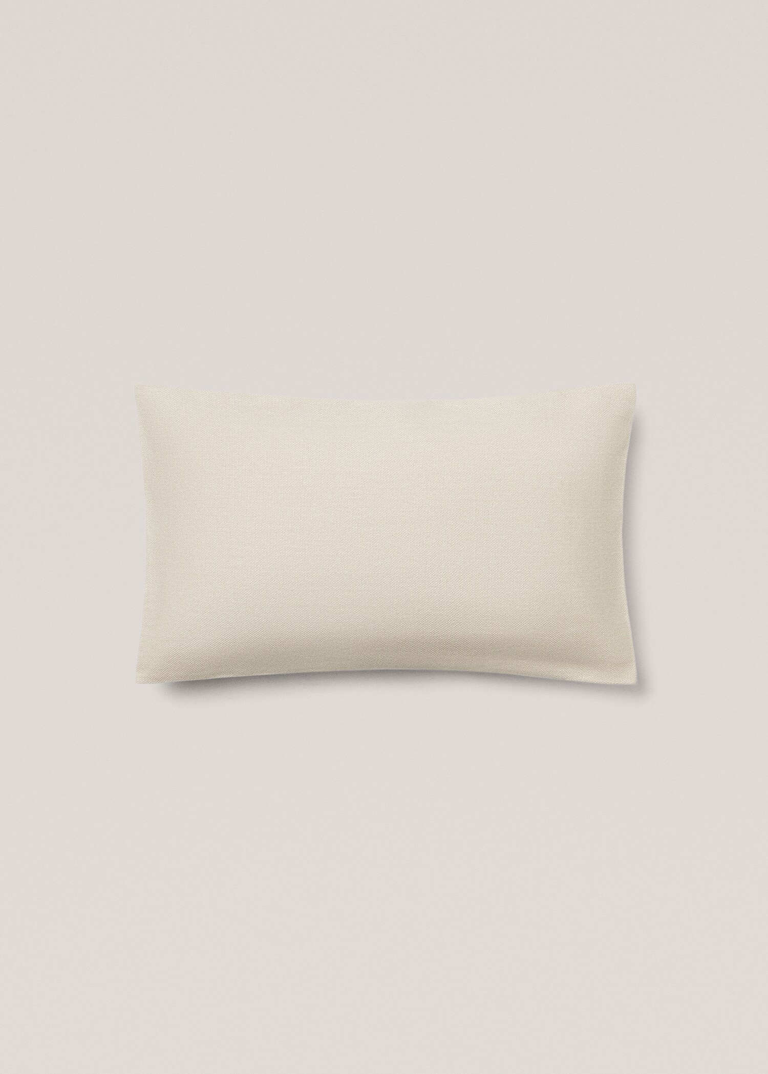 Textured cotton cushion case 30x50cm - Article without model