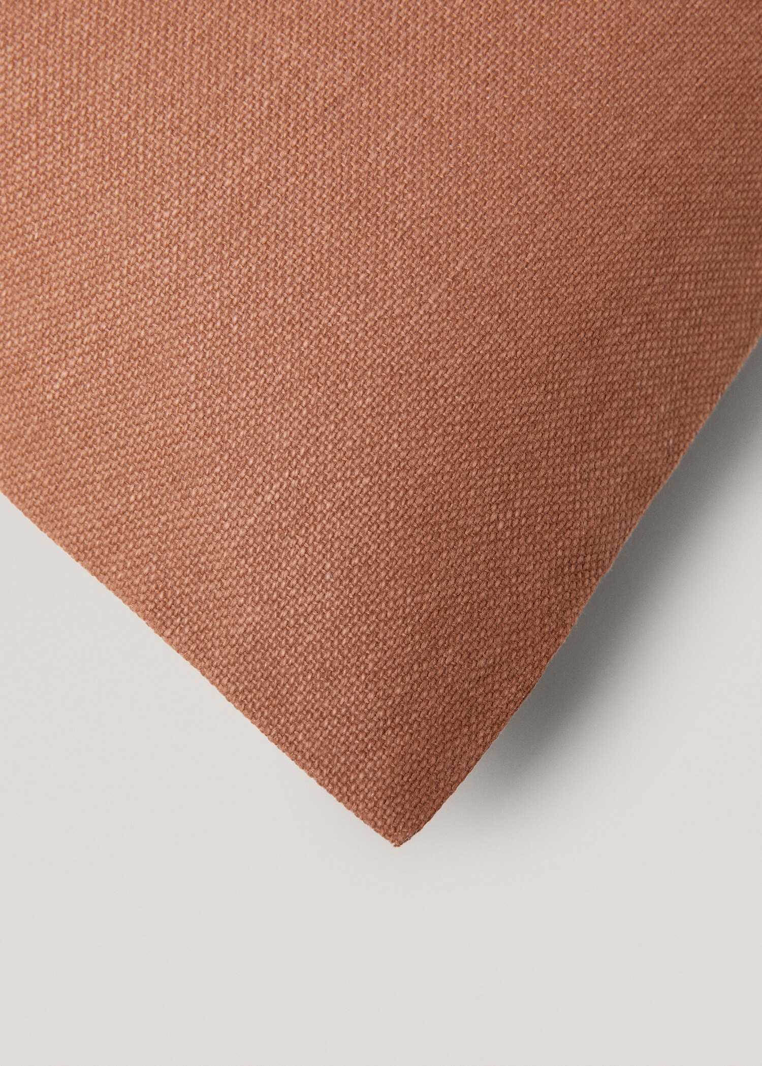 Textured cotton cushion case 30x50cm - Details of the article 3