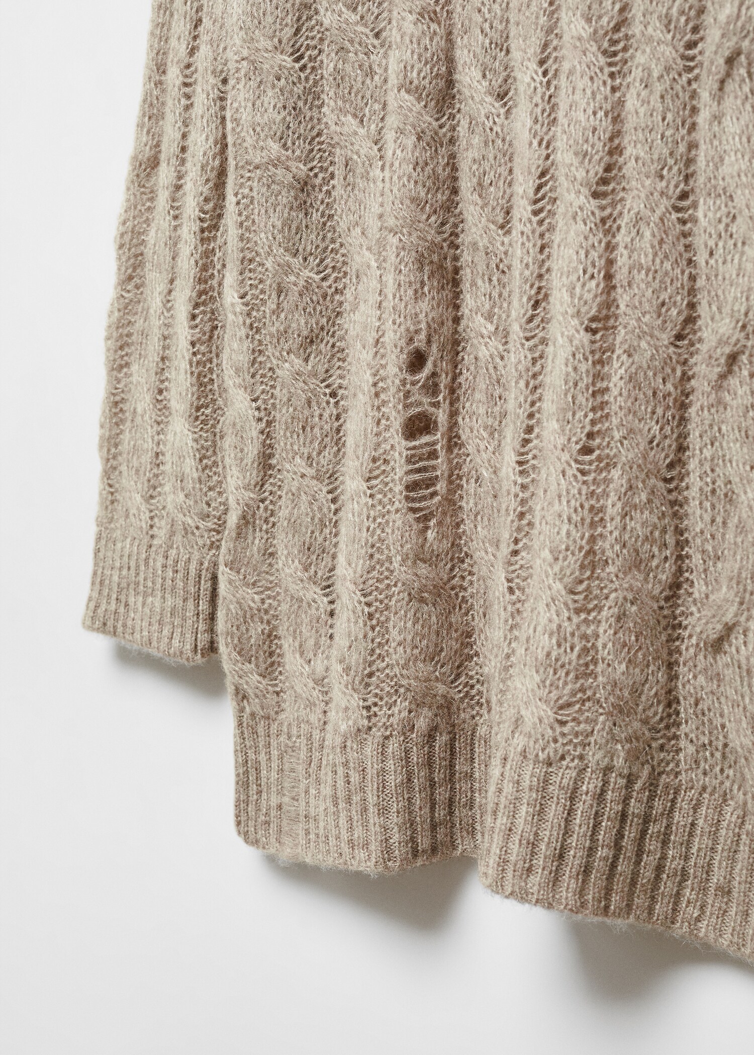 Pull long déchirures décoratives - Détail de l'article 8