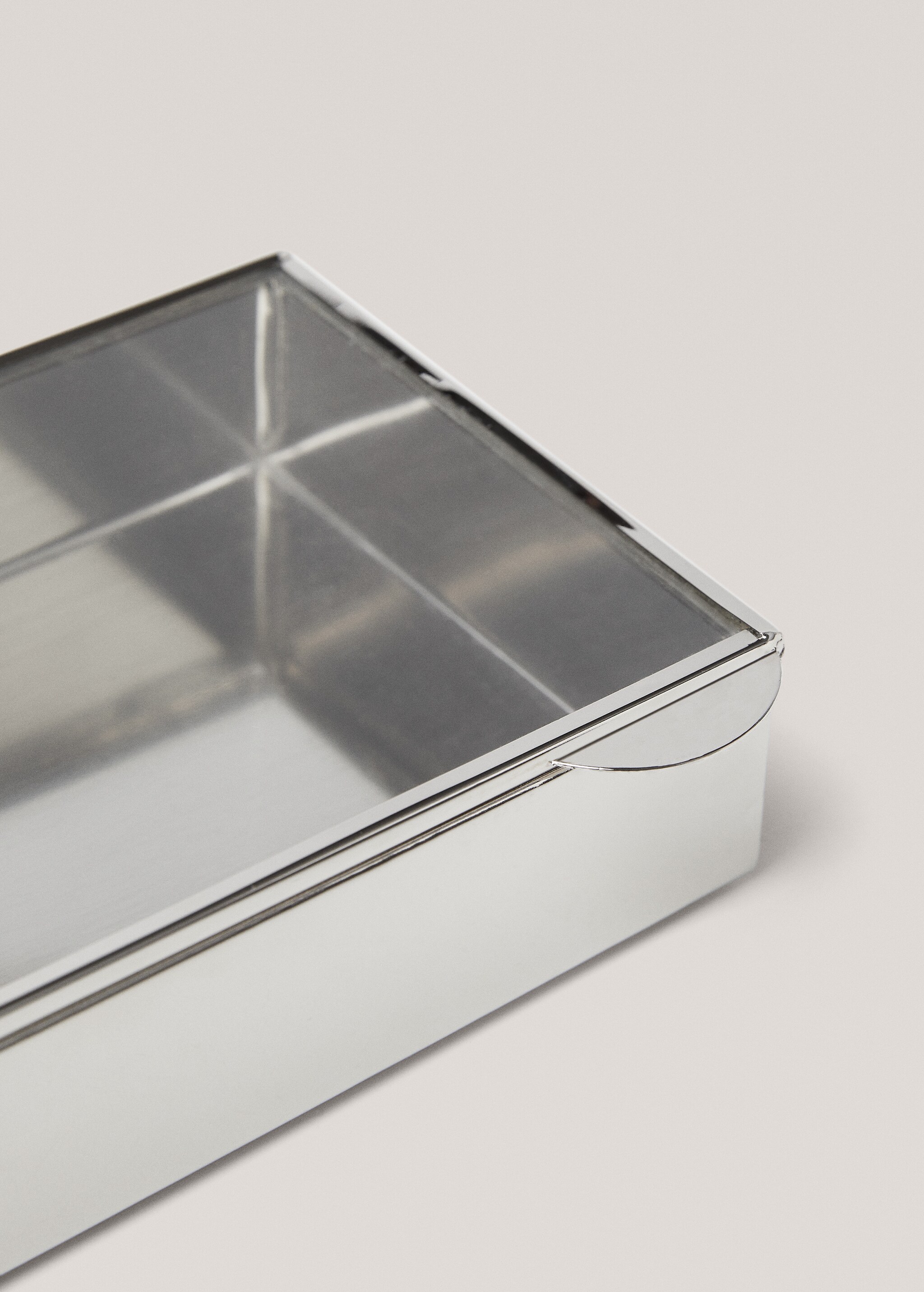 Steel and glass box 24x11cm - Details of the article 3