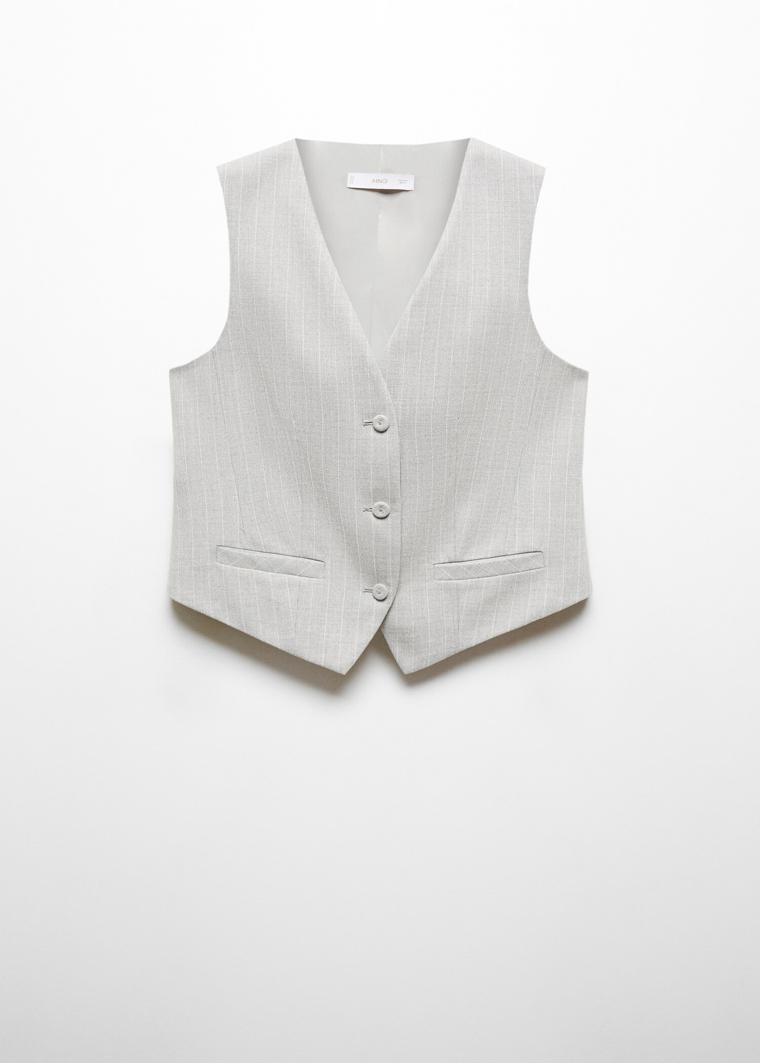 Pinstriped suit waistcoat - Article without model