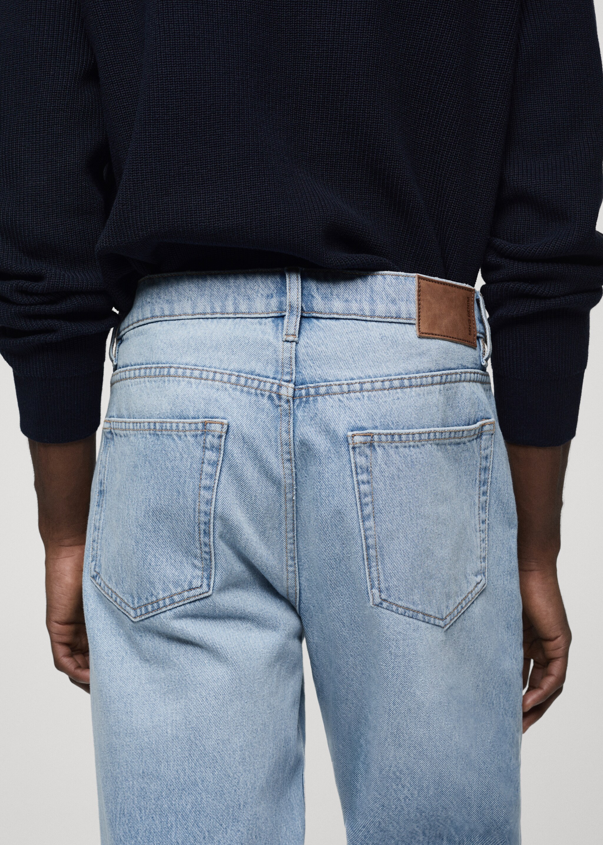 Bob straight-fit jeans  - Details of the article 4