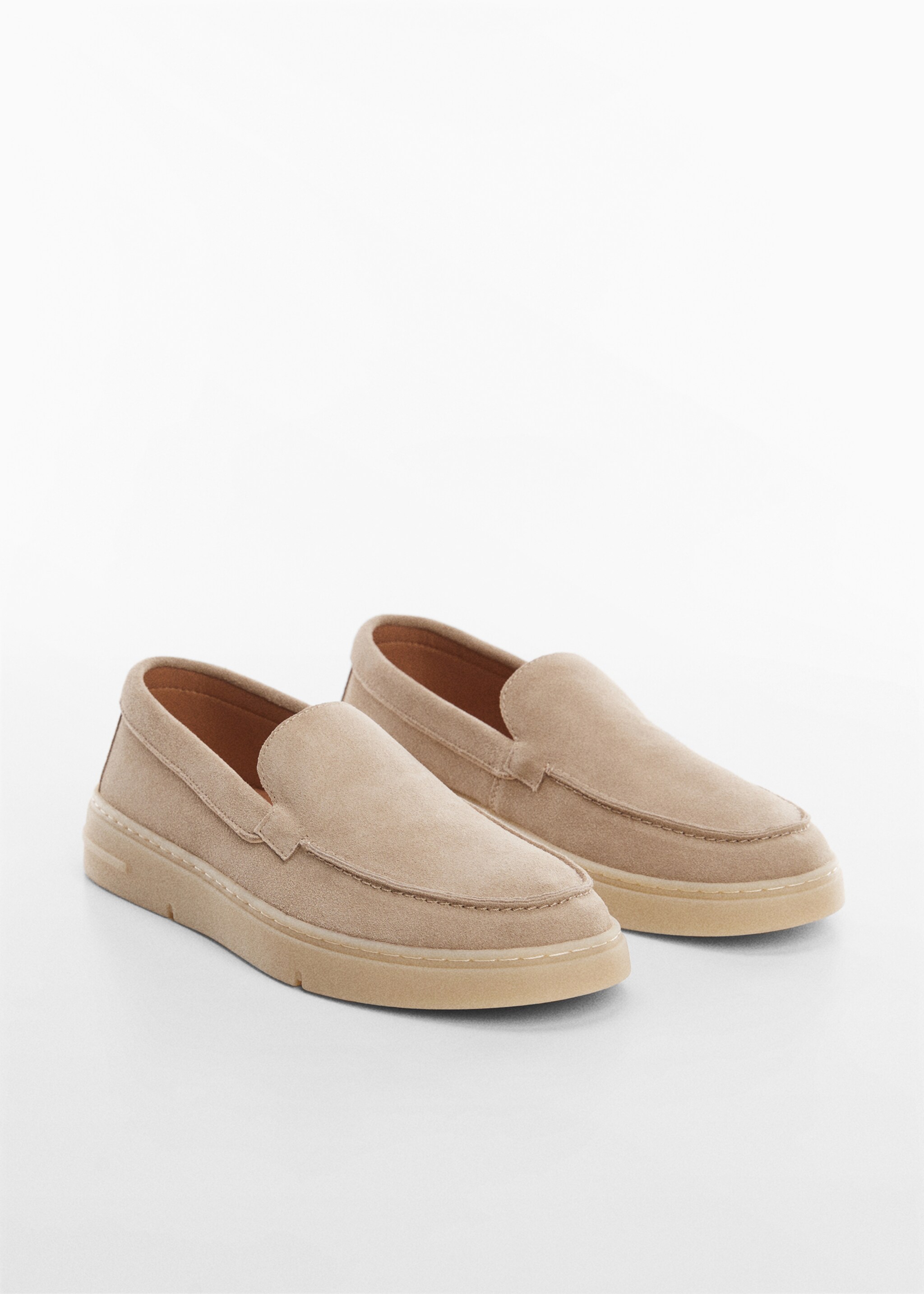 Split leather shoes - Medium plane