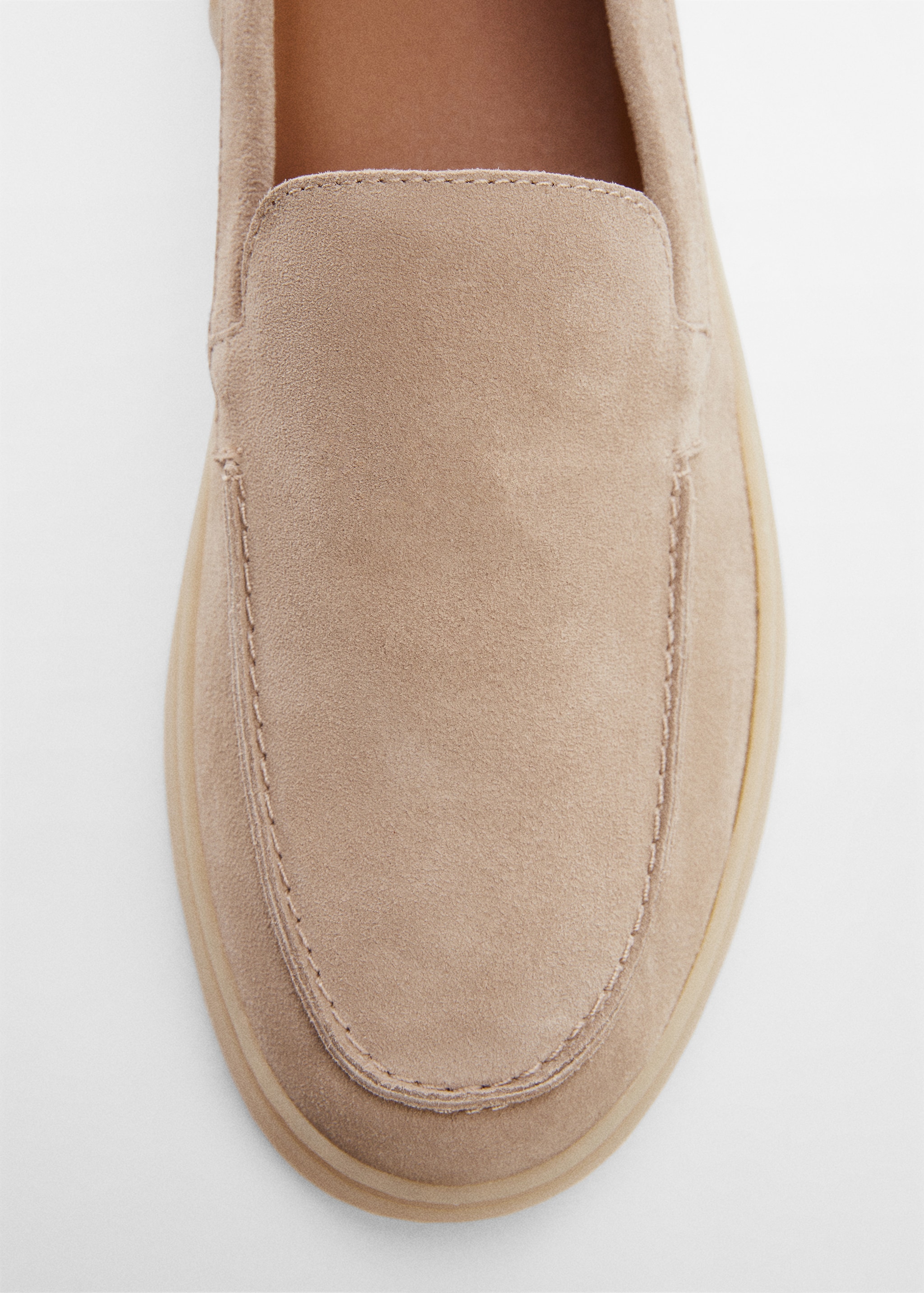 Split leather shoes - Details of the article 2