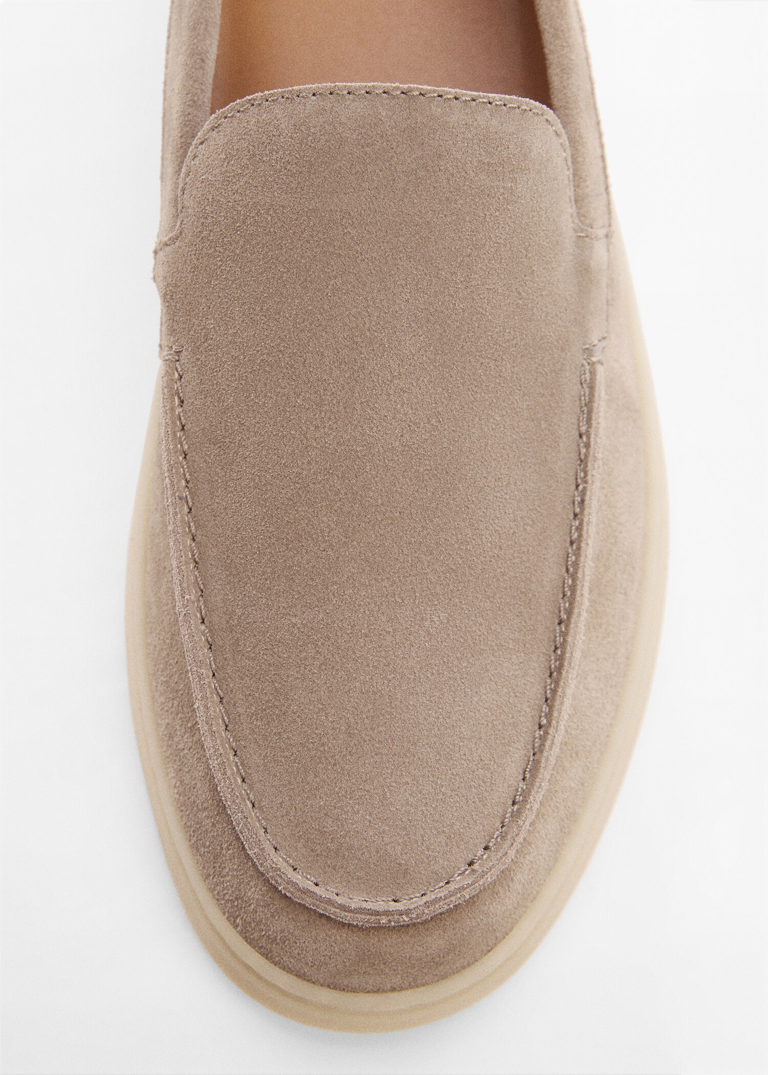 Split leather shoes - Details of the article 2