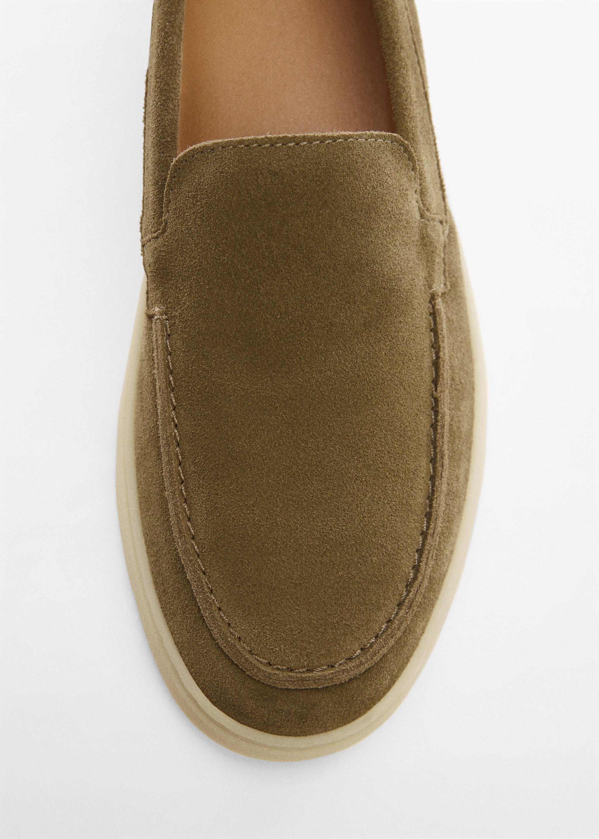 Split leather shoes - Details of the article 2