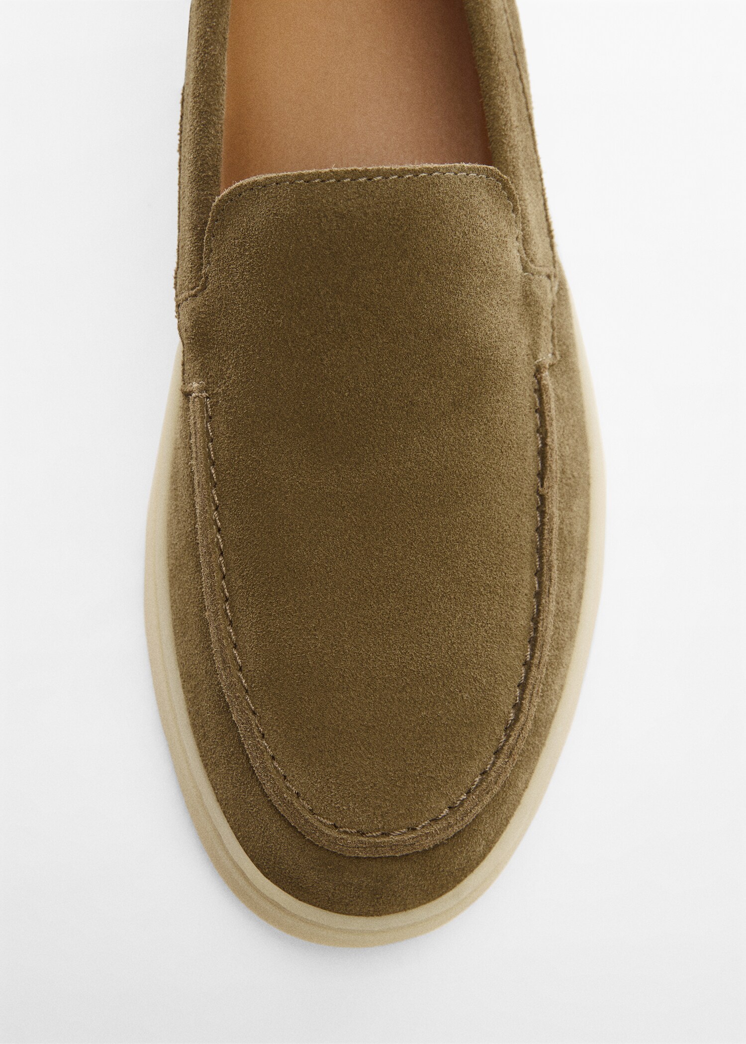 Split leather shoes - Details of the article 2