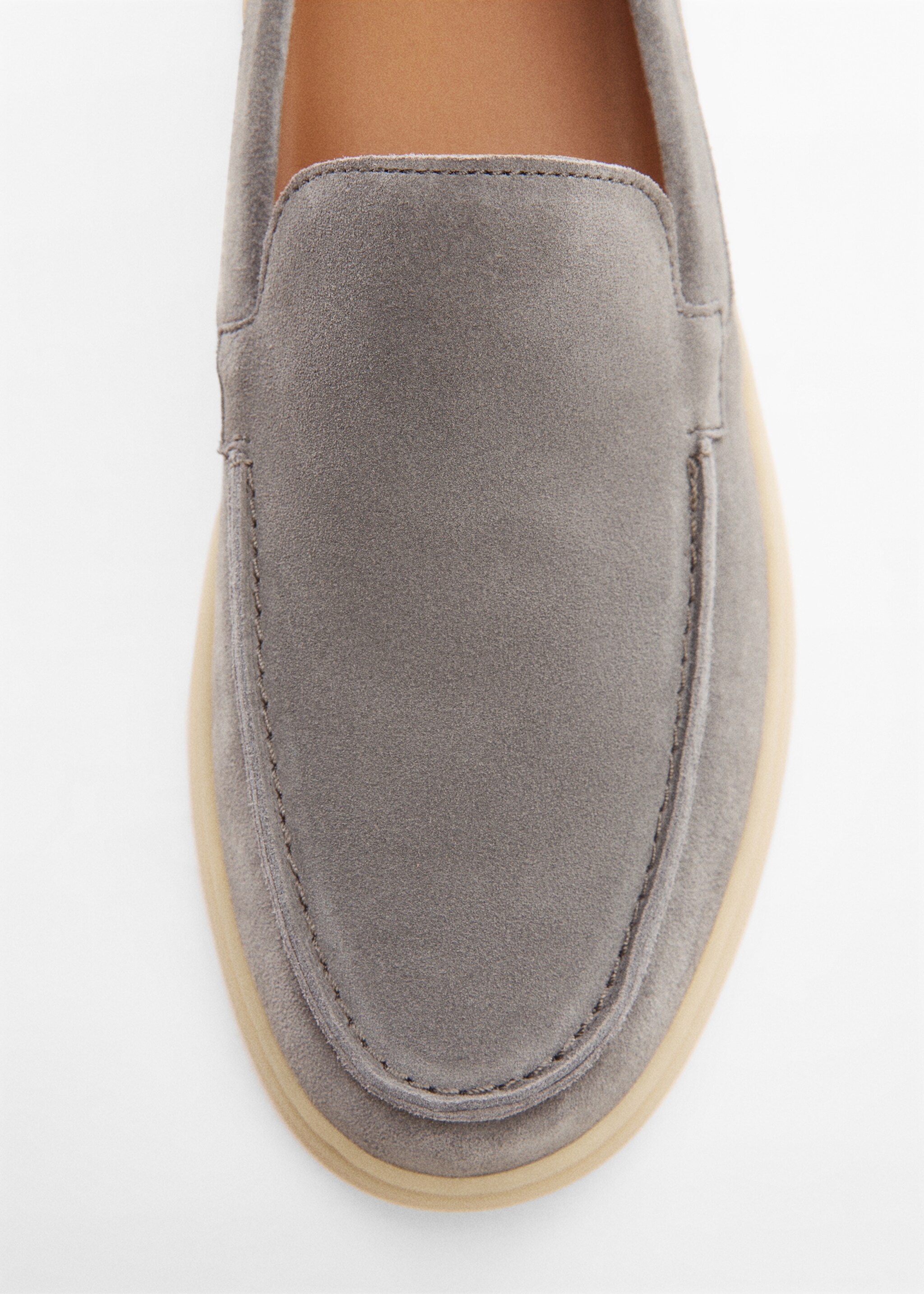 Split leather shoes - Details of the article 2