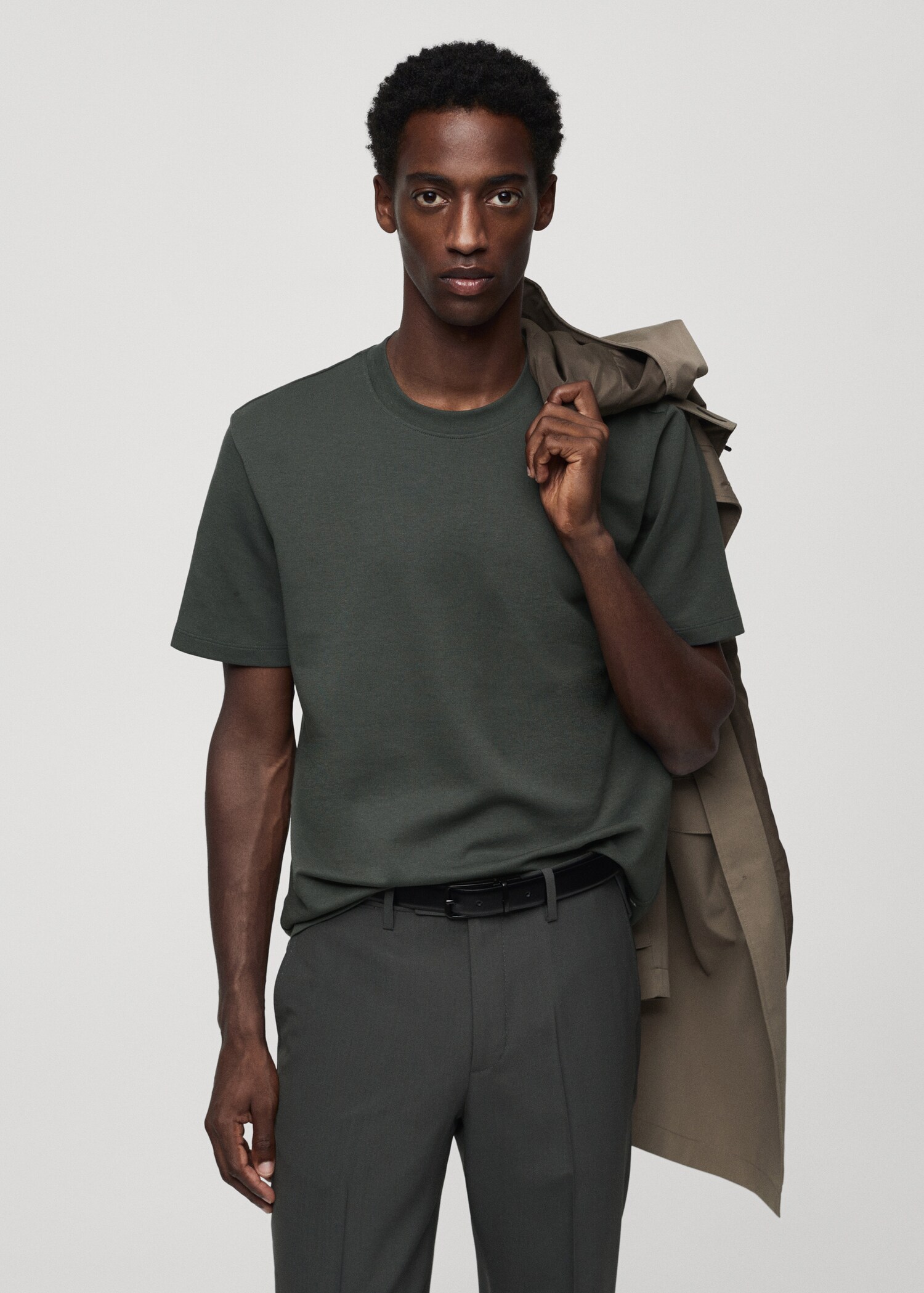 Breathable cotton t-shirt - Medium plane