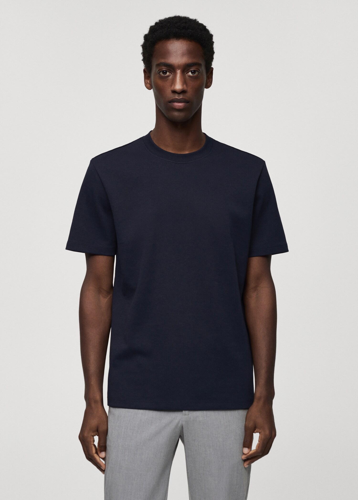 Breathable cotton t-shirt - Medium plane
