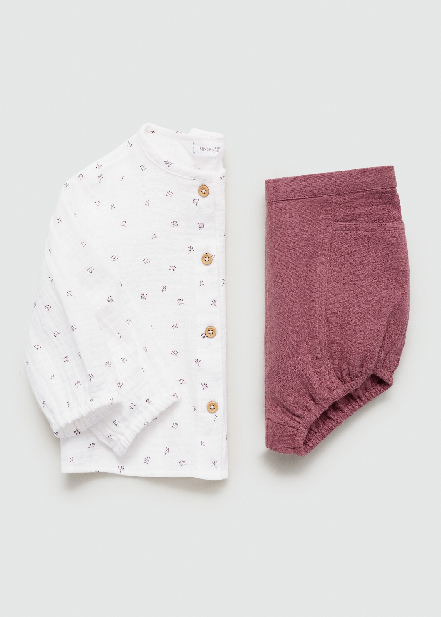 Cotton bambula shirt - Details of the article 7