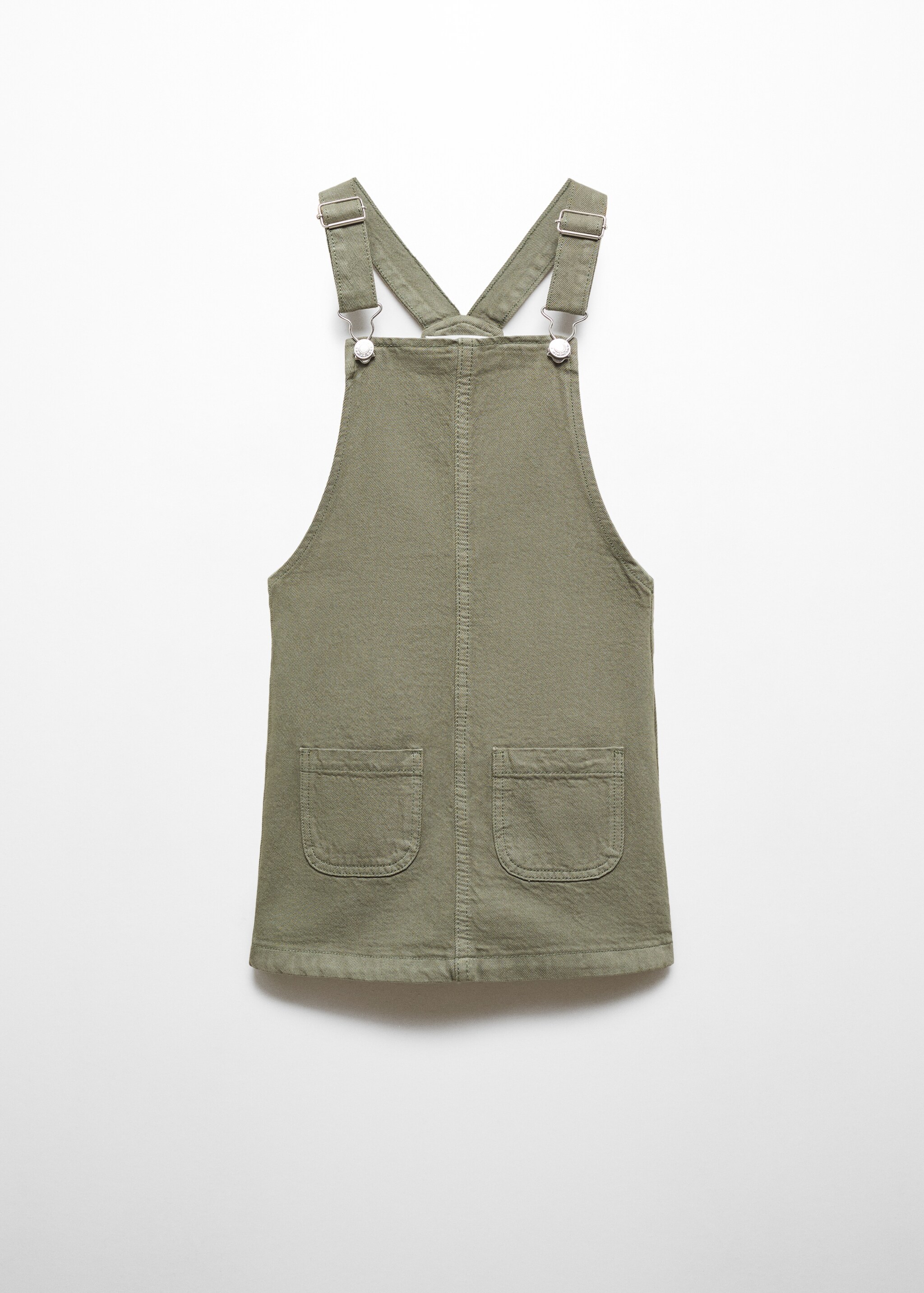 Short denim pinafore - Article without model