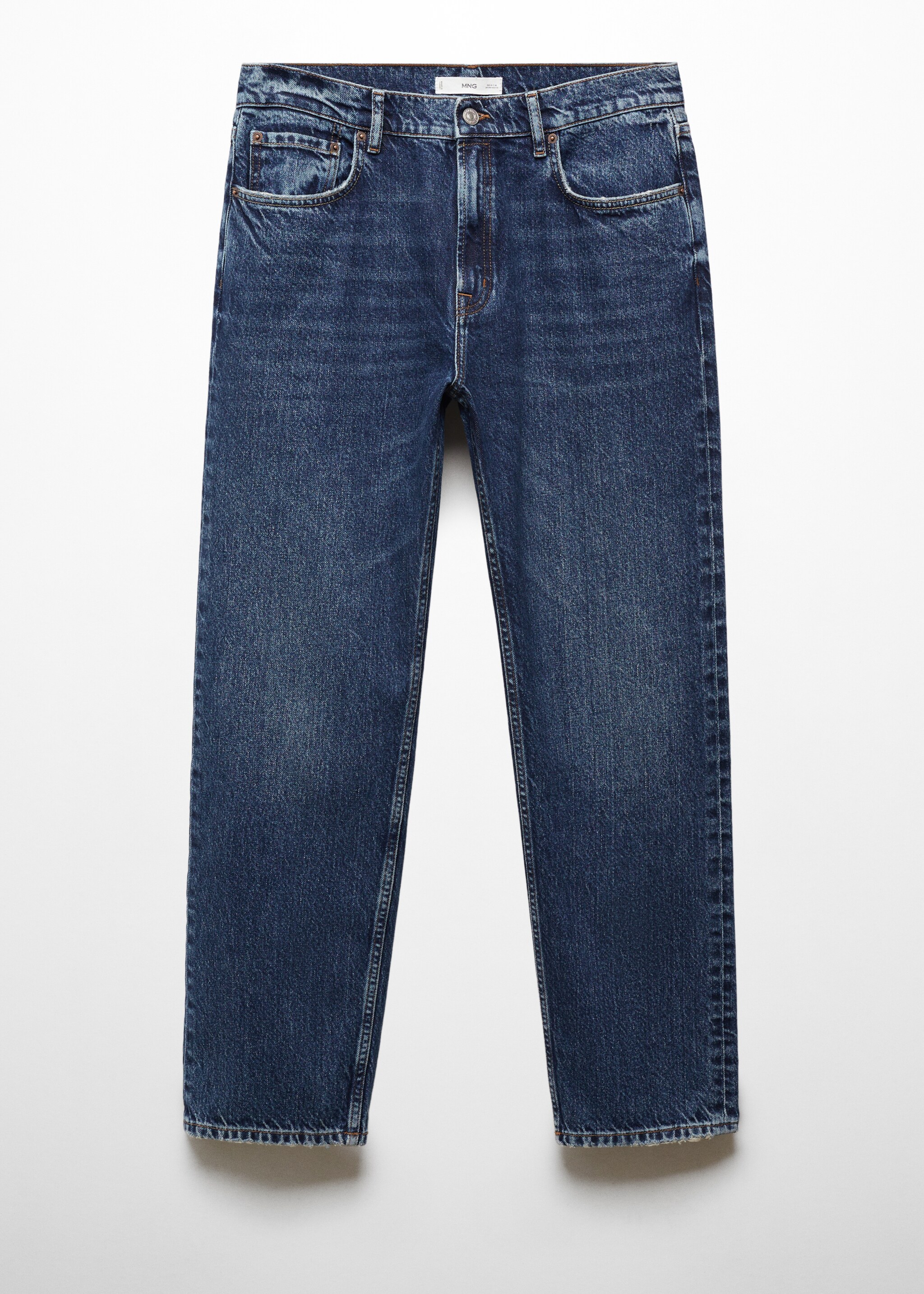 Jeans regular fit lavado oscuro - Artículo sin modelo