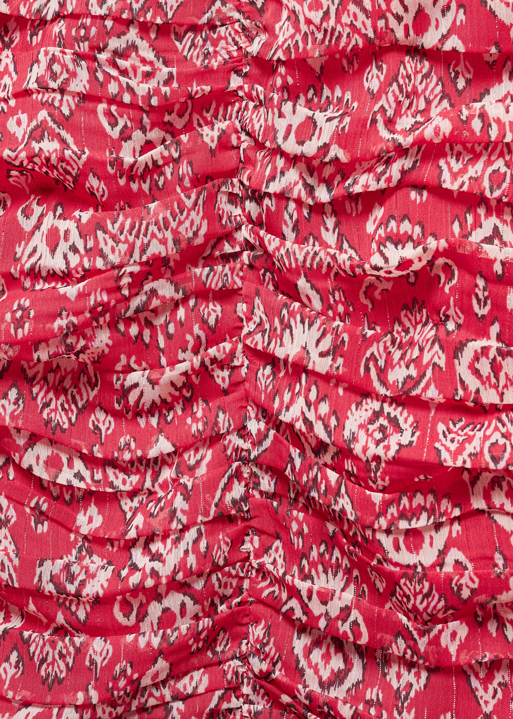 Printed ruched dress - Details of the article 8