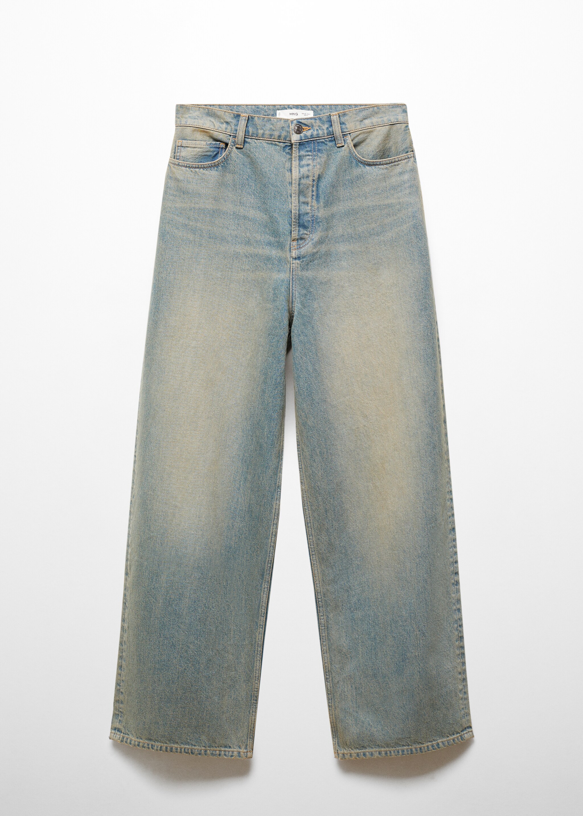 Jeans wideleg loose tiro bajo - Artículo sin modelo
