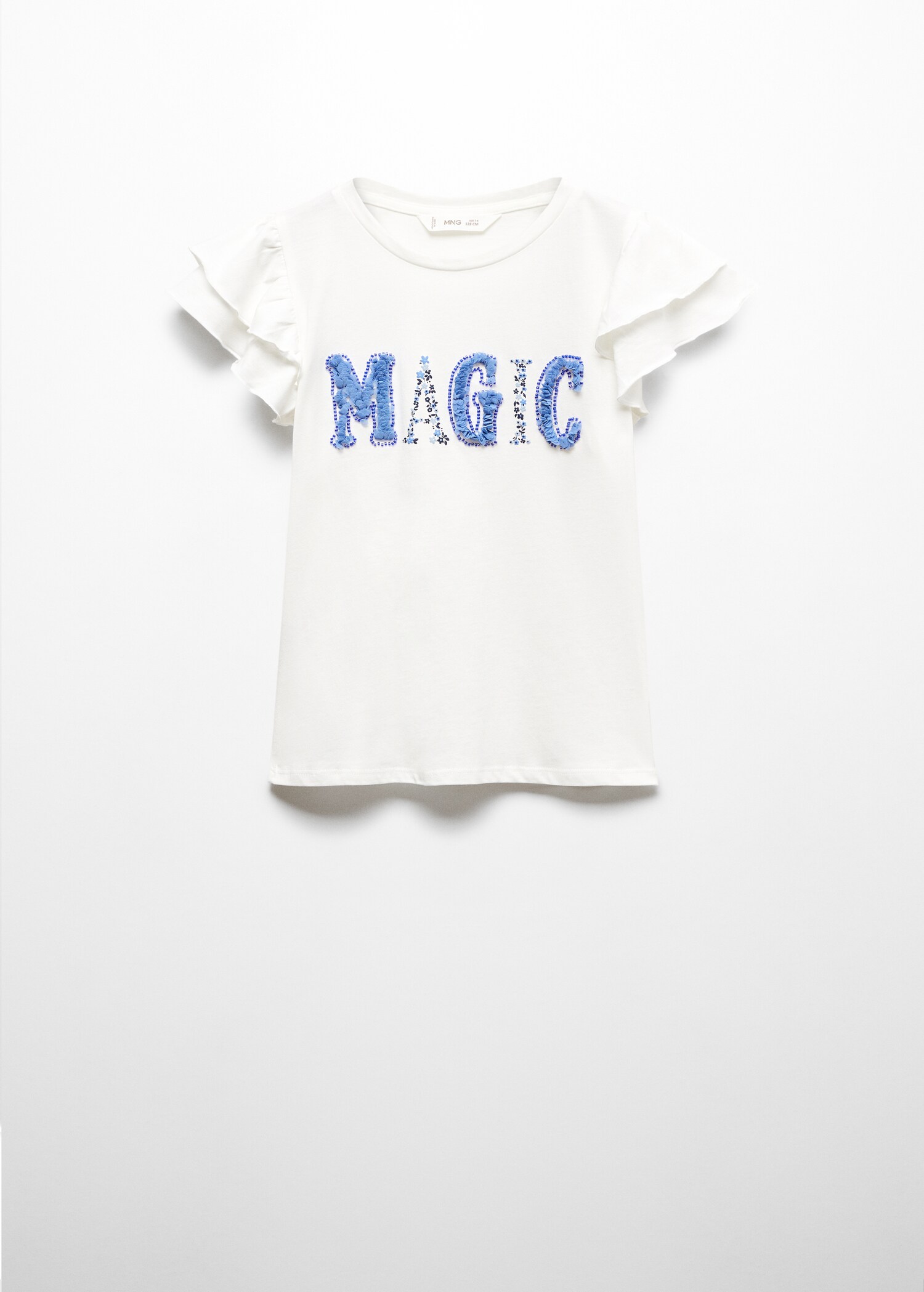 T-shirt message relief - Article sans modèle
