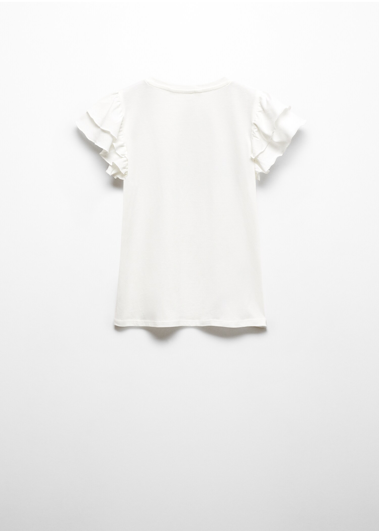T-shirt message relief - Verso de l’article