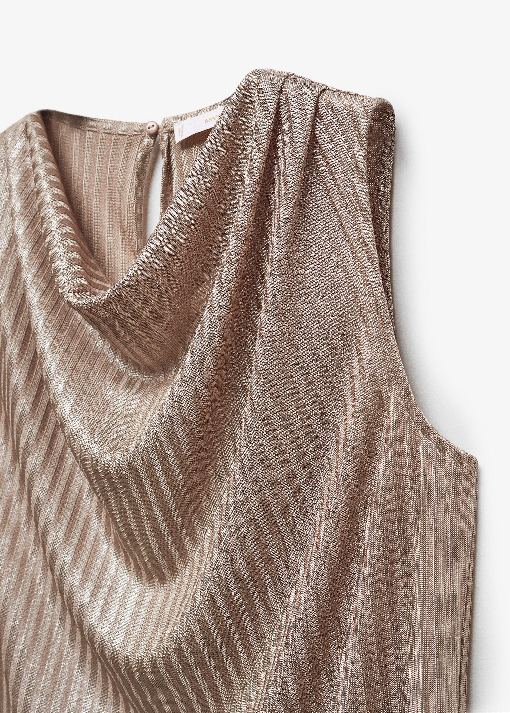Draped neckline top - Details of the article 8