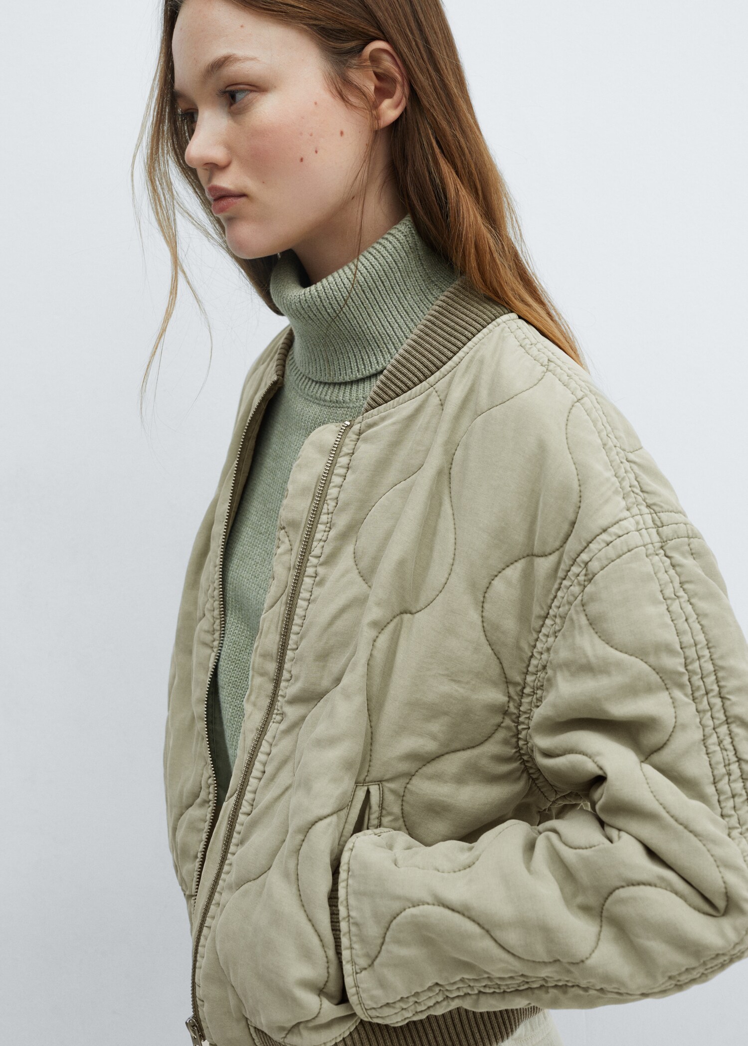 Veste bomber matelassée - Détail de l'article 2