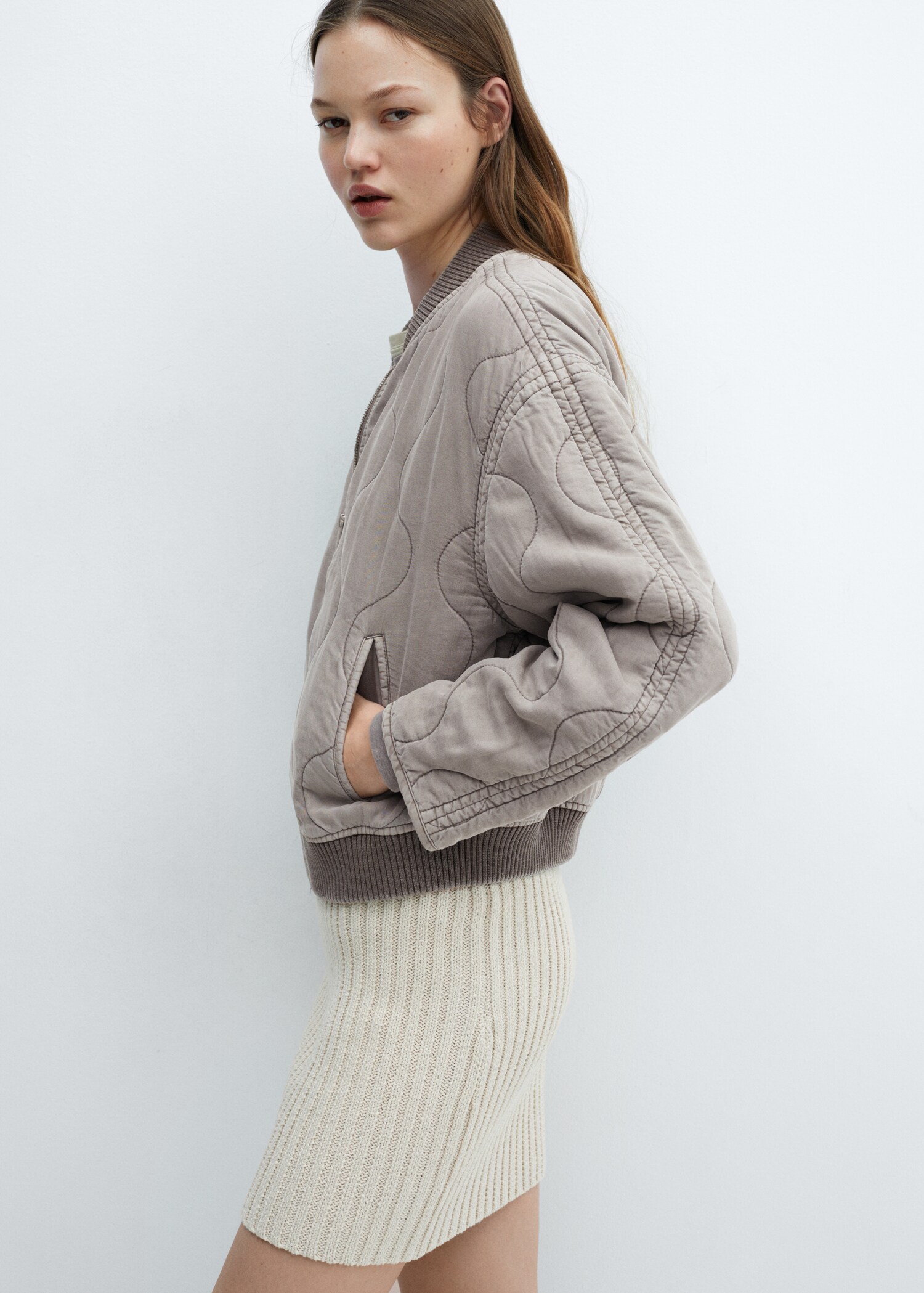 Veste bomber matelassée - Détail de l'article 2