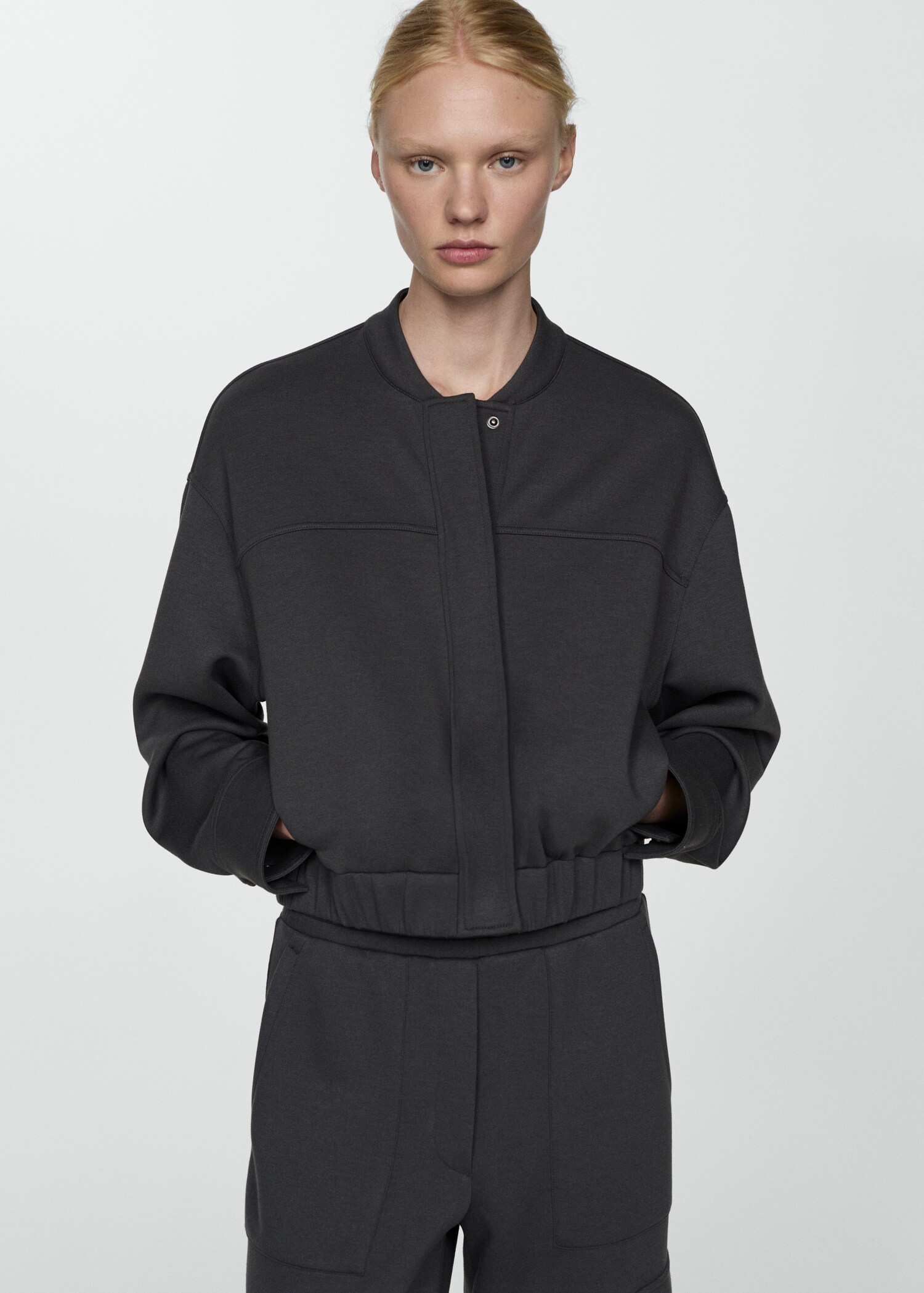 Pantalon cargo taille élastique - Détail de l'article 1