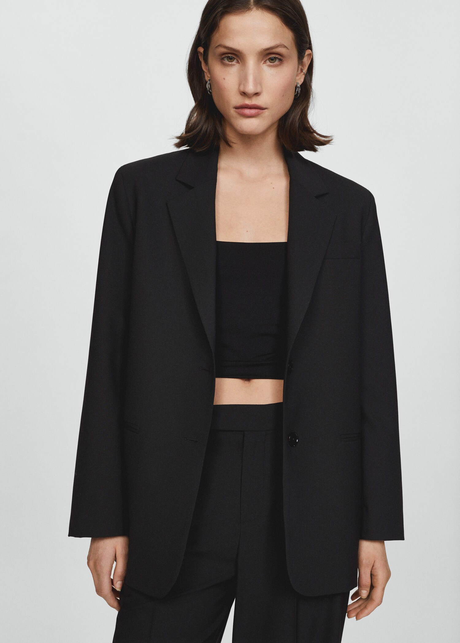 Wideleg suit trousers - Détail de l'article 1