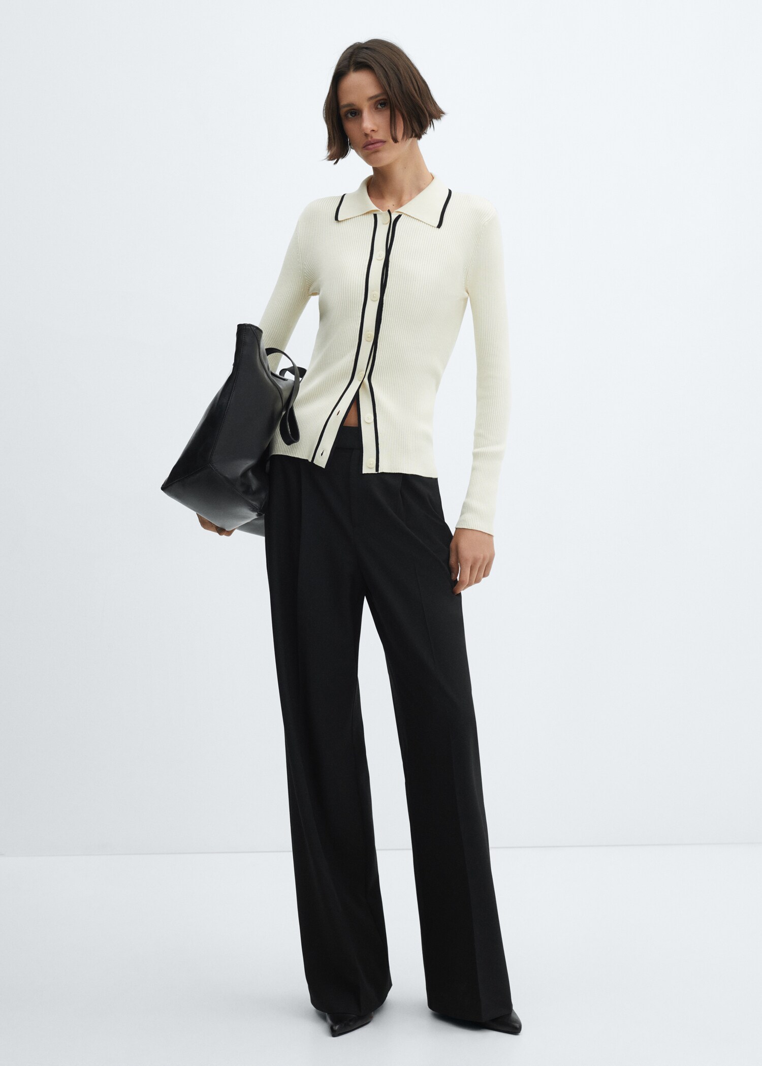 Wideleg suit trousers - Détail de l'article 2