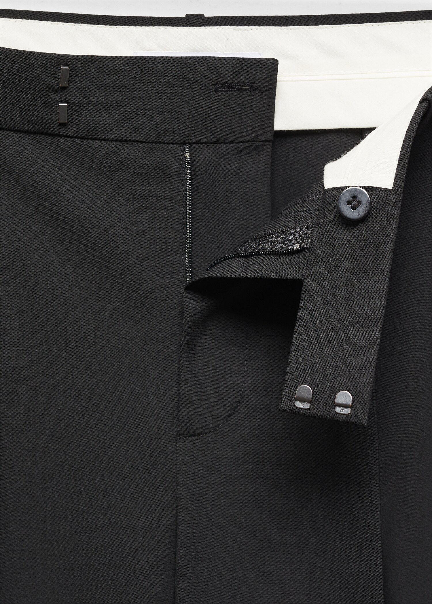 Wideleg suit trousers - Détail de l'article 8