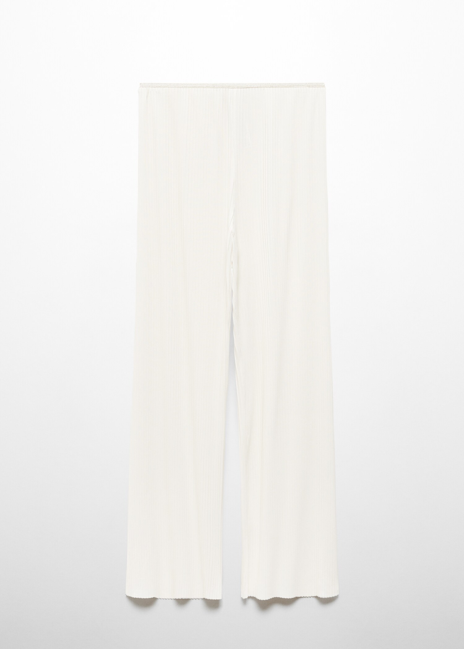 Pleated wideleg trousers - Article without model