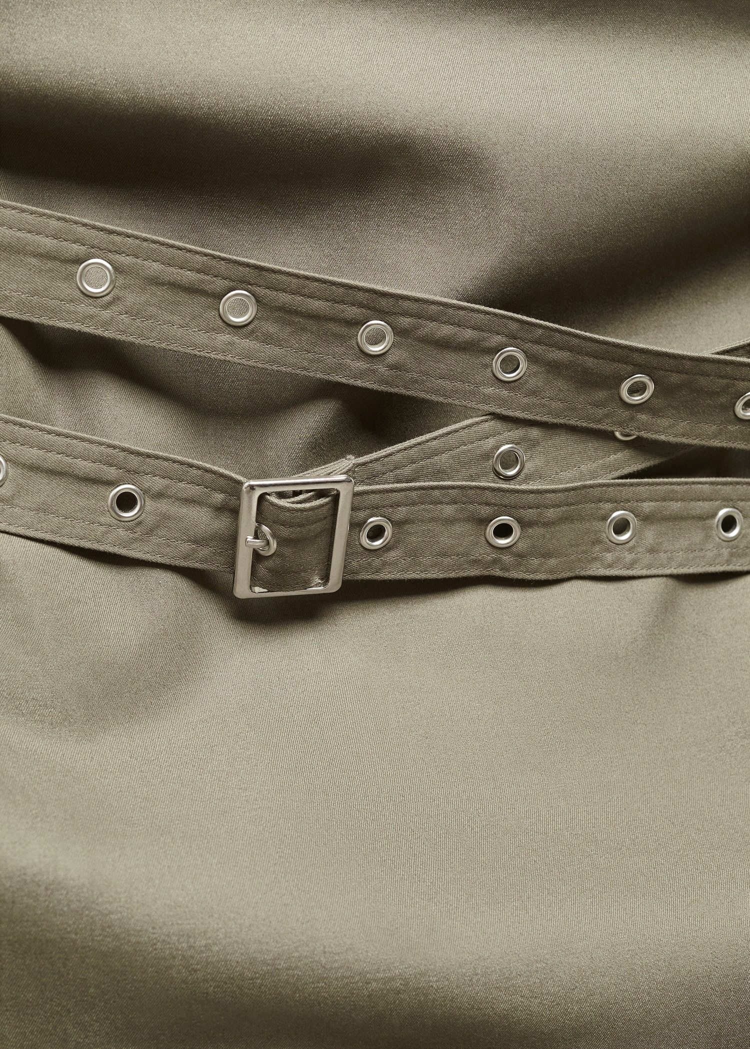 Belted strapless dress - Details of the article 8