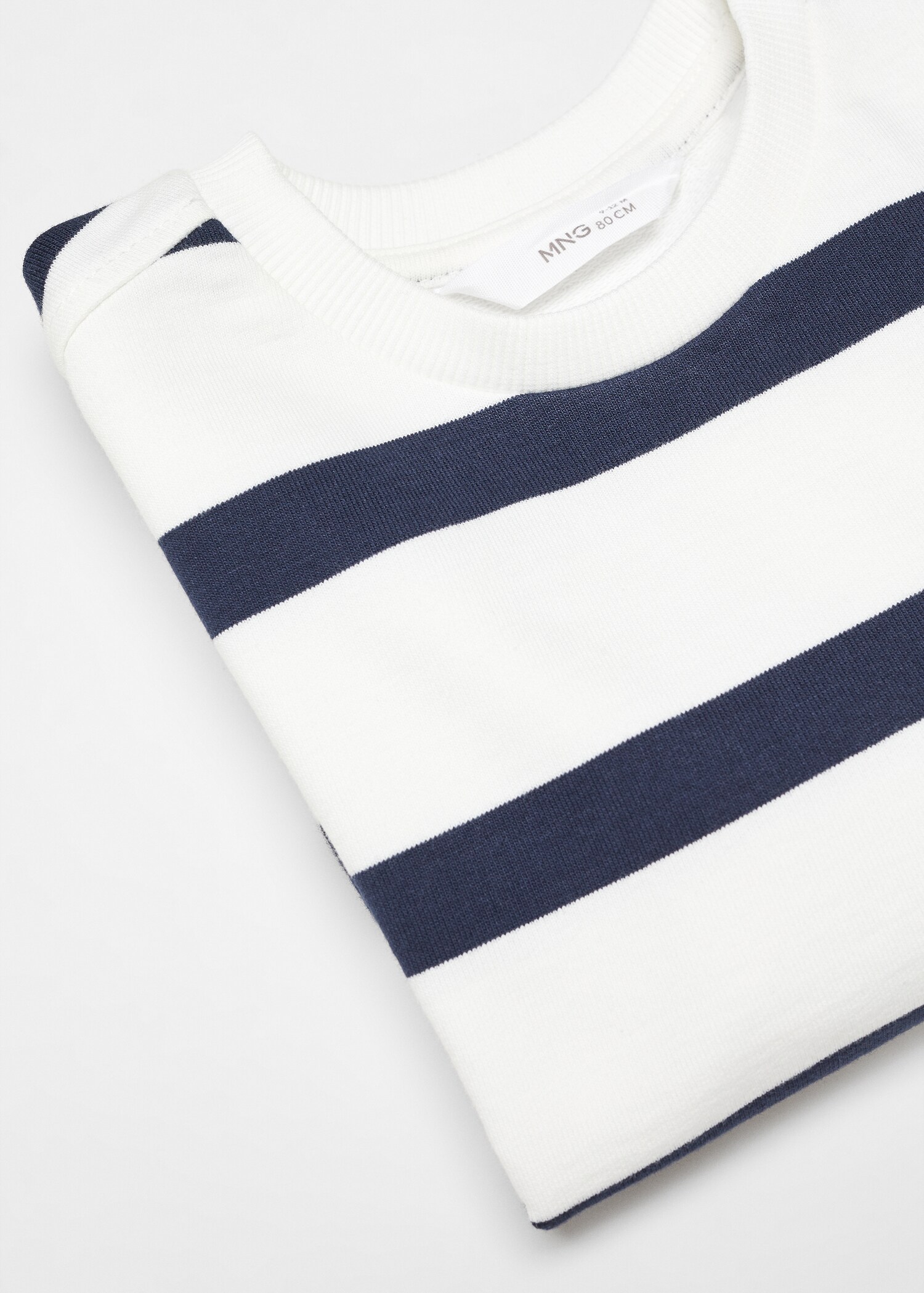 Sweat-shirt imprimé rayures - Détail de l'article 0
