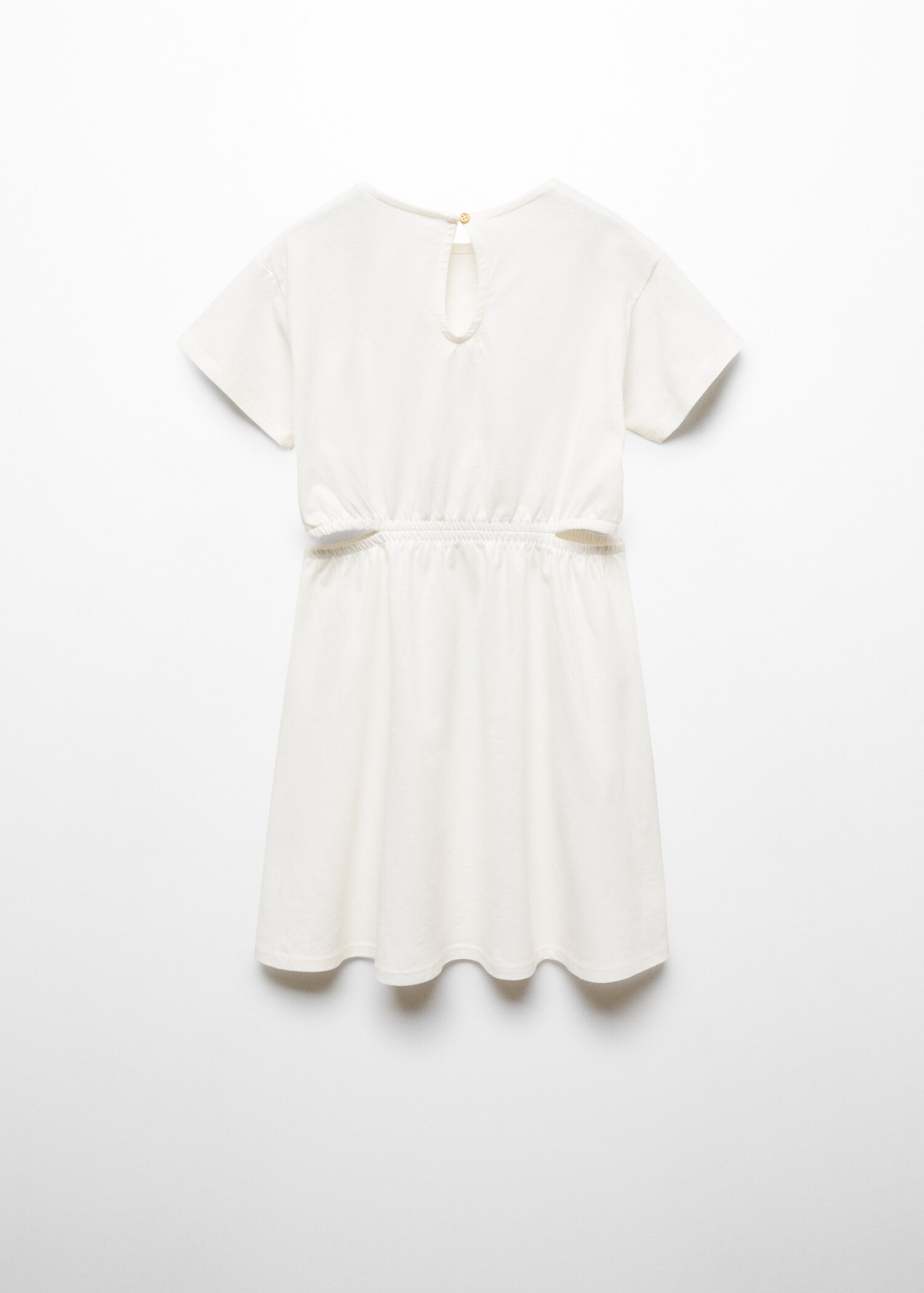 Vestido bordado aberturas laterales - Reverso del artículo